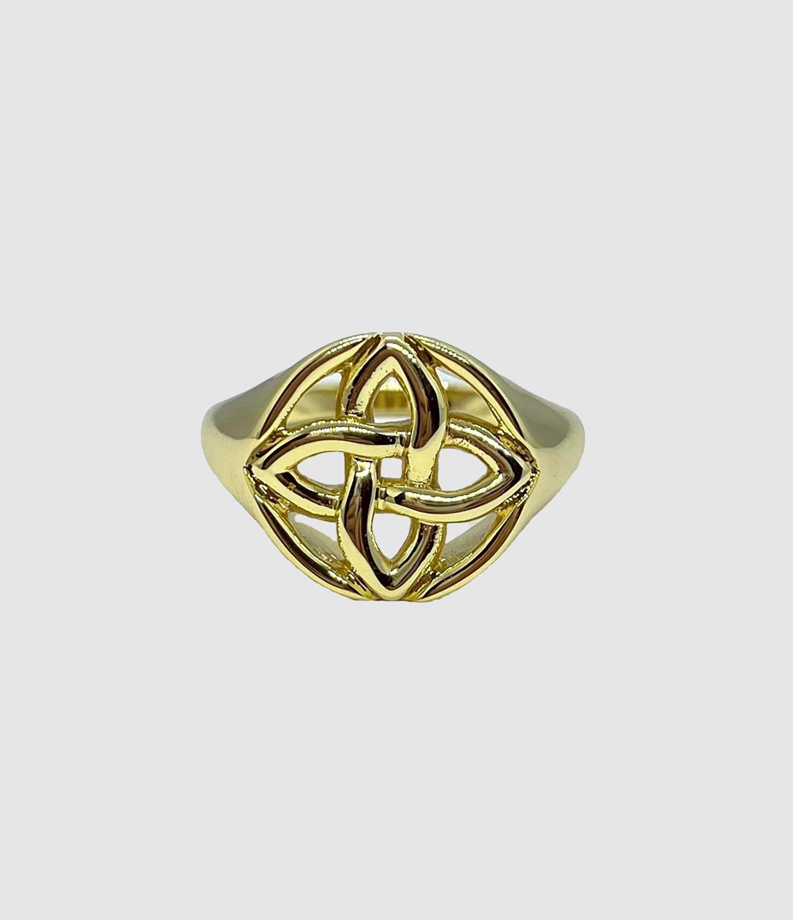 Yuko Gold Signet Ring
