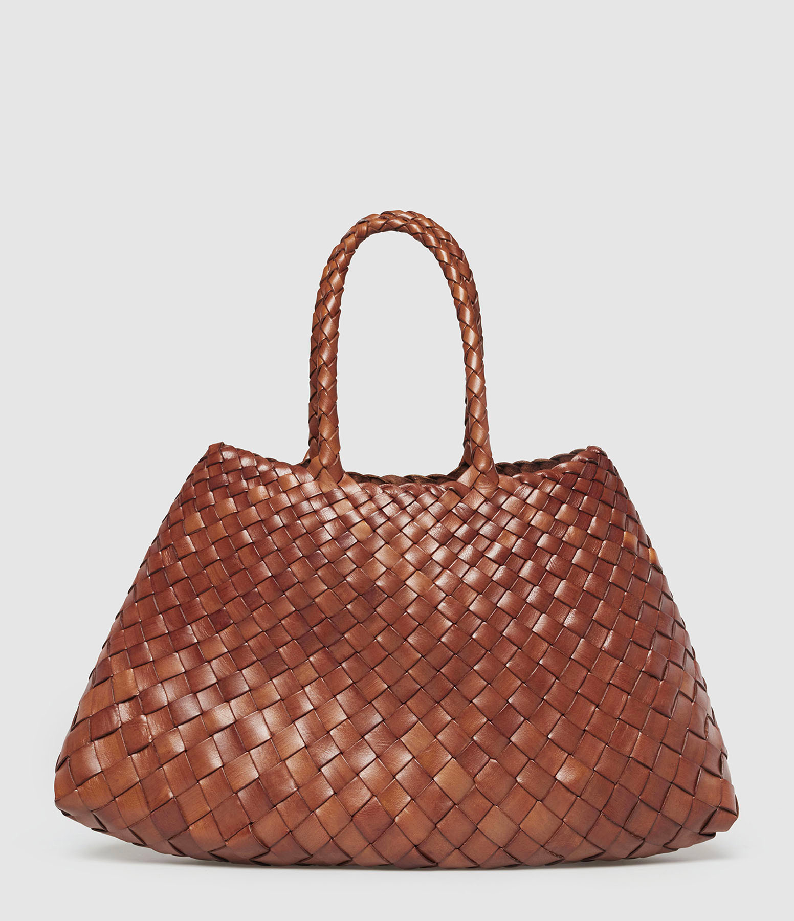 Santa Croce Small Bag in Tan Leather