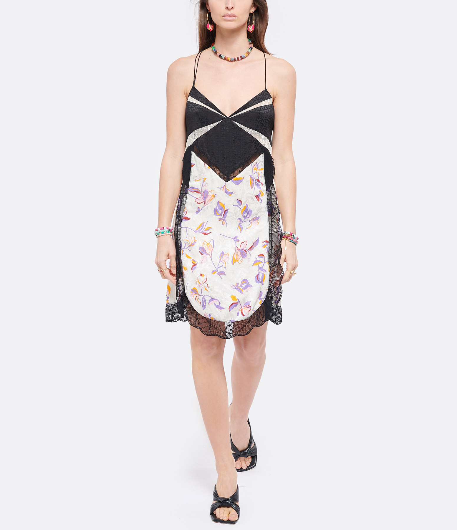 Cole Multicoloured Print Dress