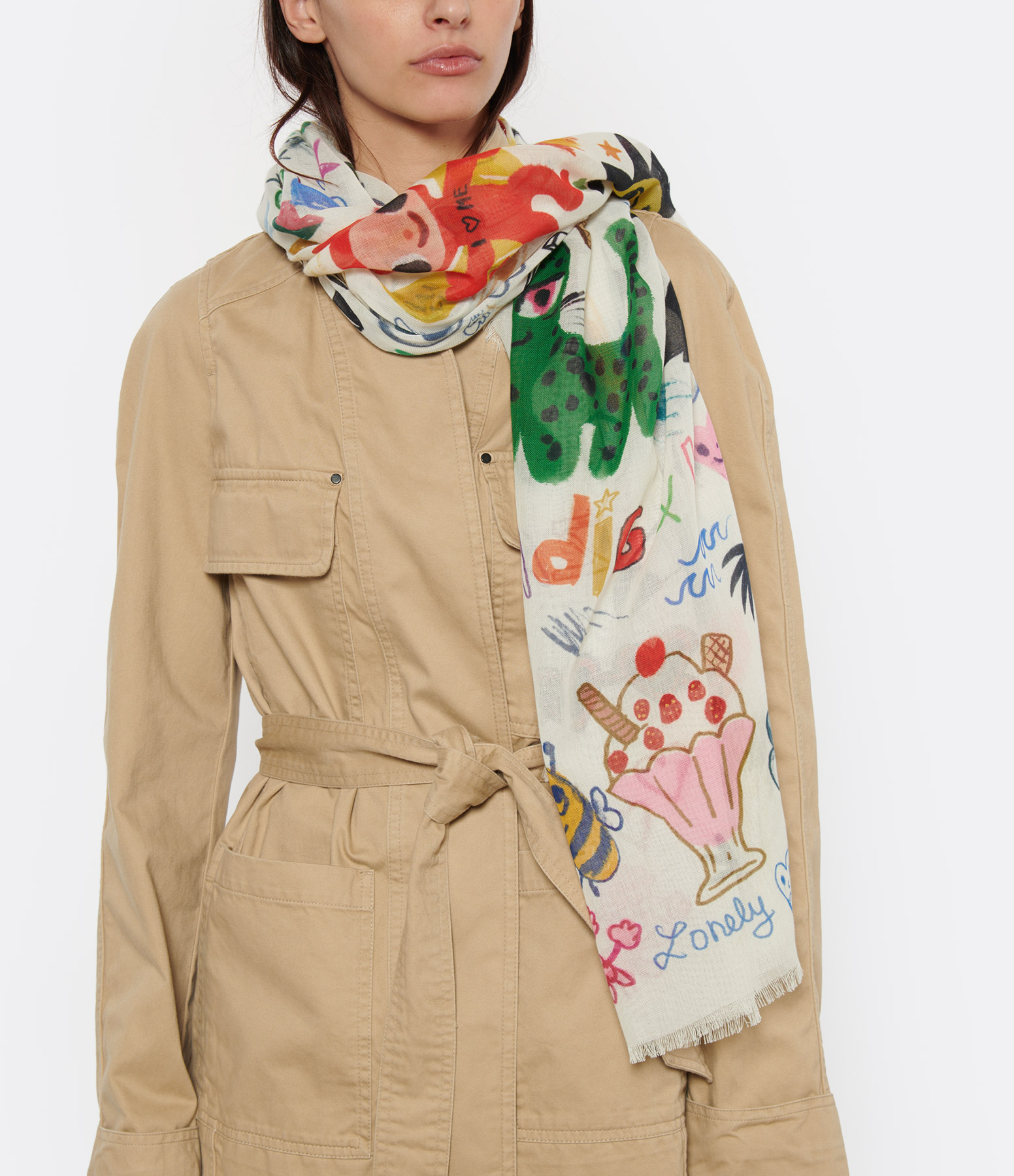 Humberto Flash Delta Maxi Scarf