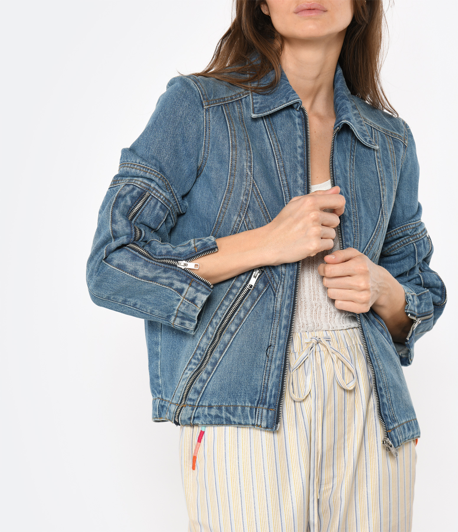 Jean Bons Light Blue Jacket