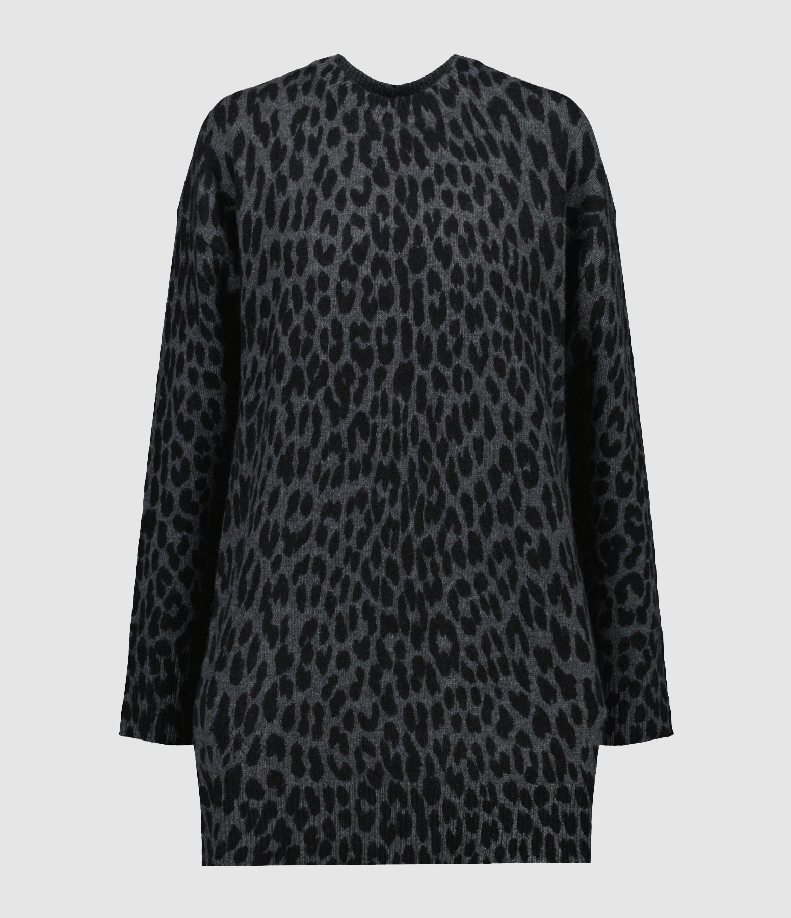 Malia Dress, Grey Print