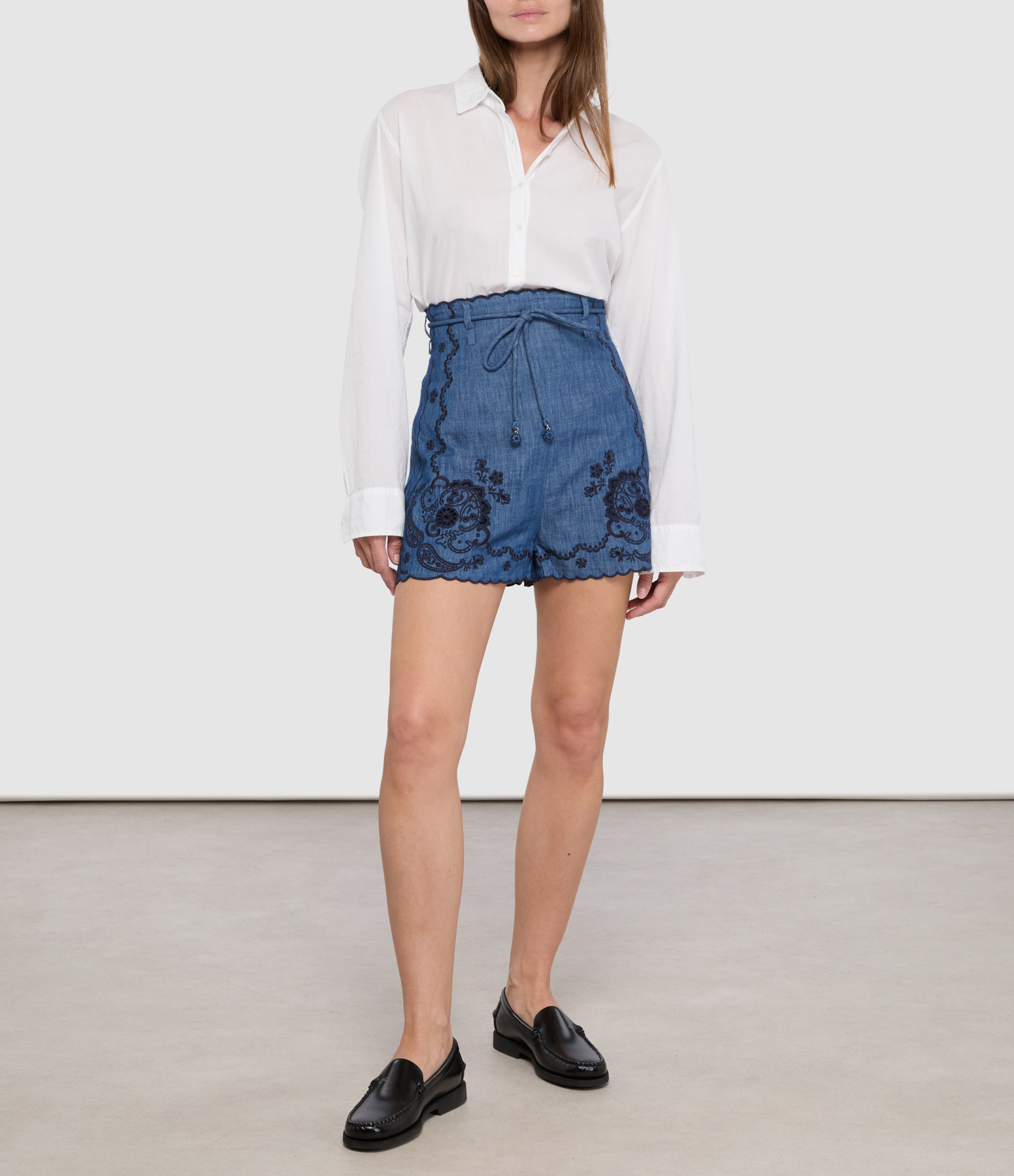Blue Railway Shorts