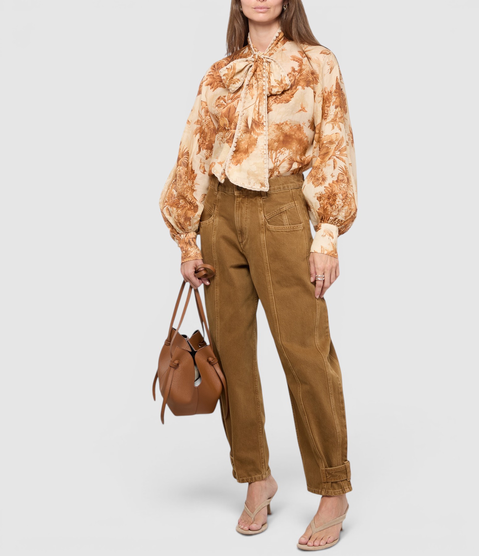 Coffee Safari Blouse