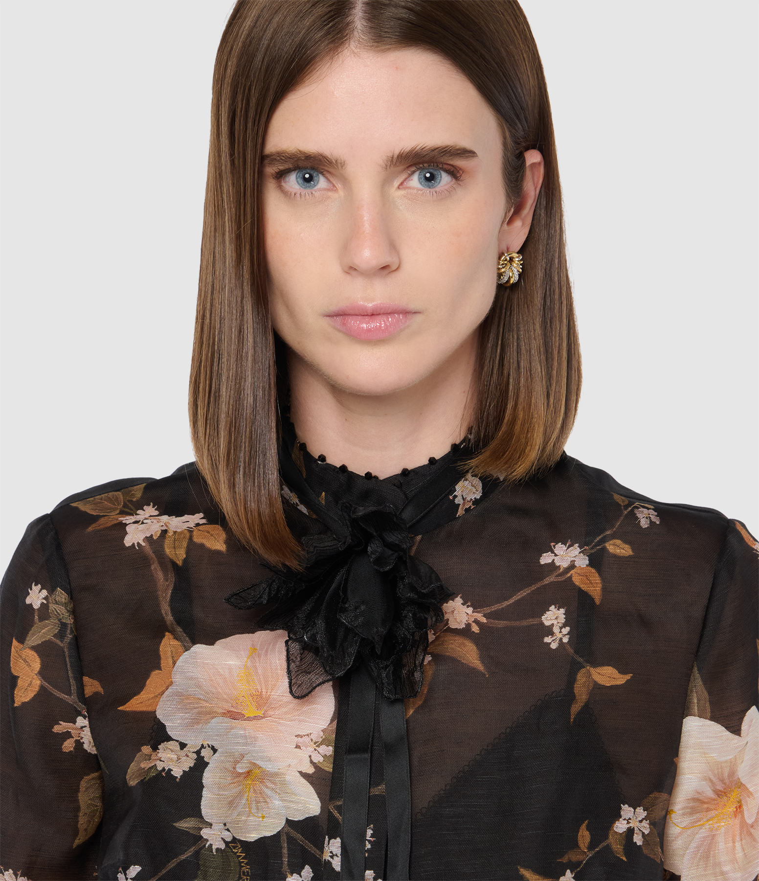 Black Rose Mallow Blouse