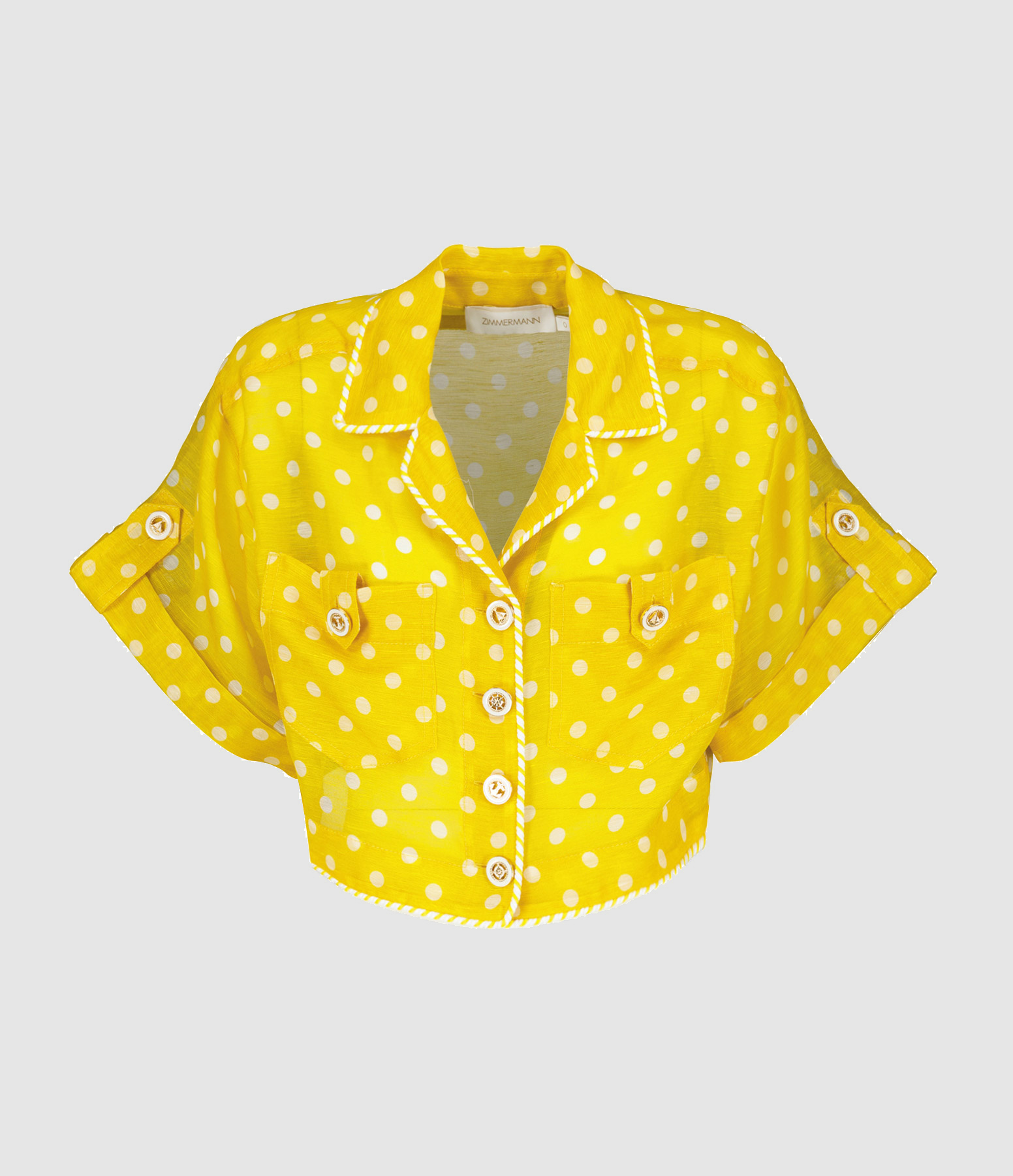 High Lin Cream and Yellow Polka Dot Blouse