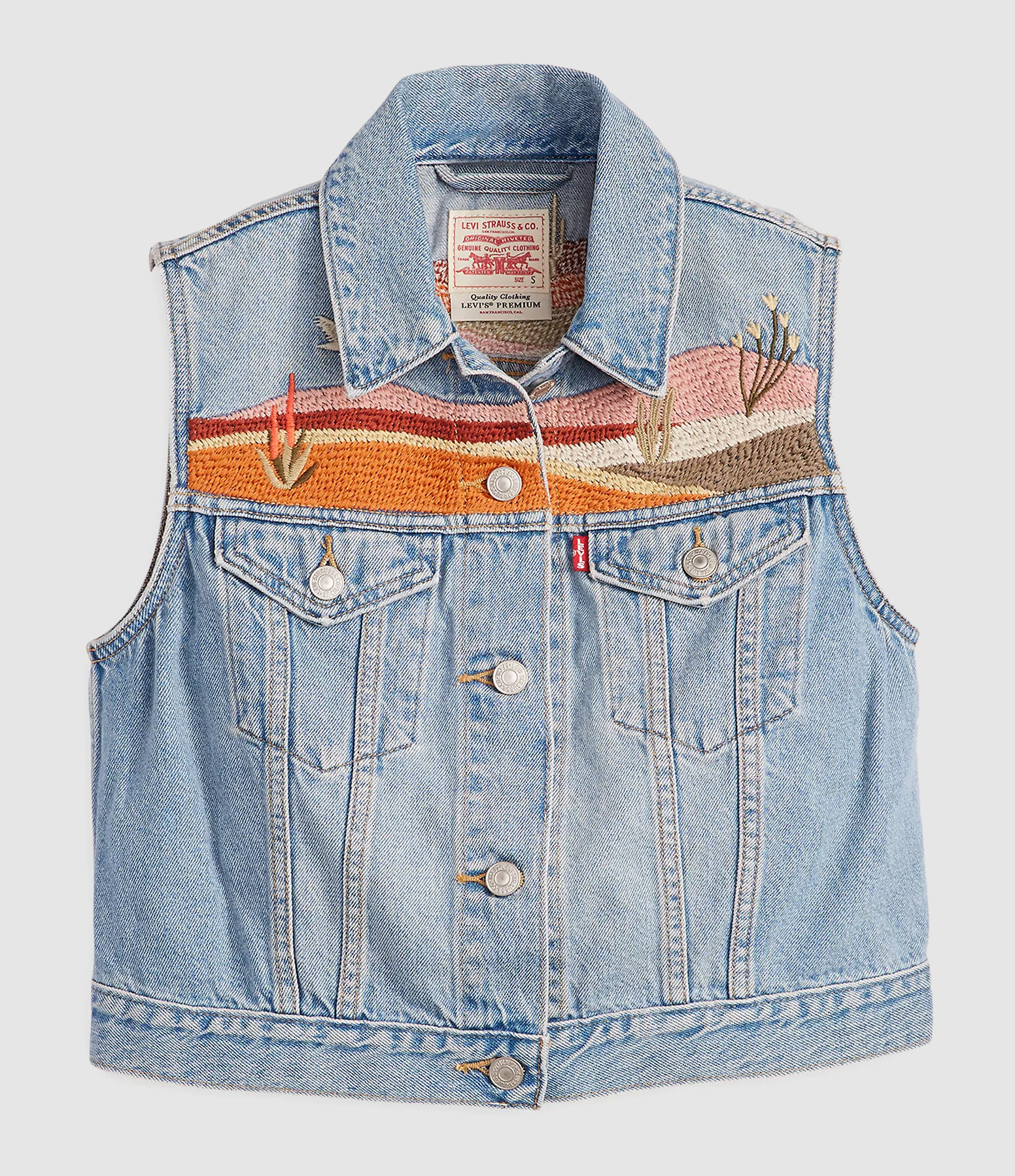 Veste Embroidered Xs Desert Utopia