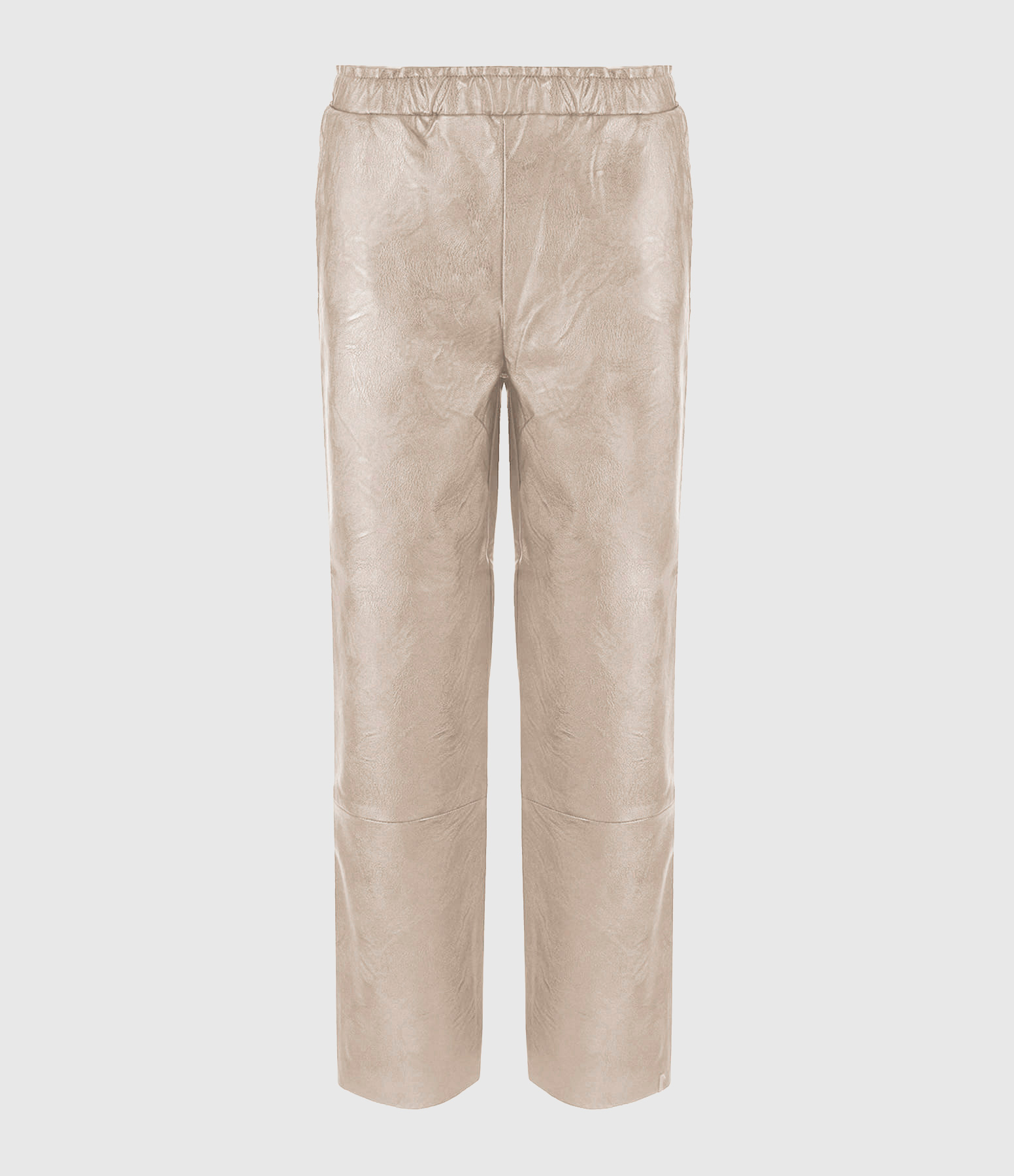 Pantalon Pantavegan Cuir Vegan Champagne