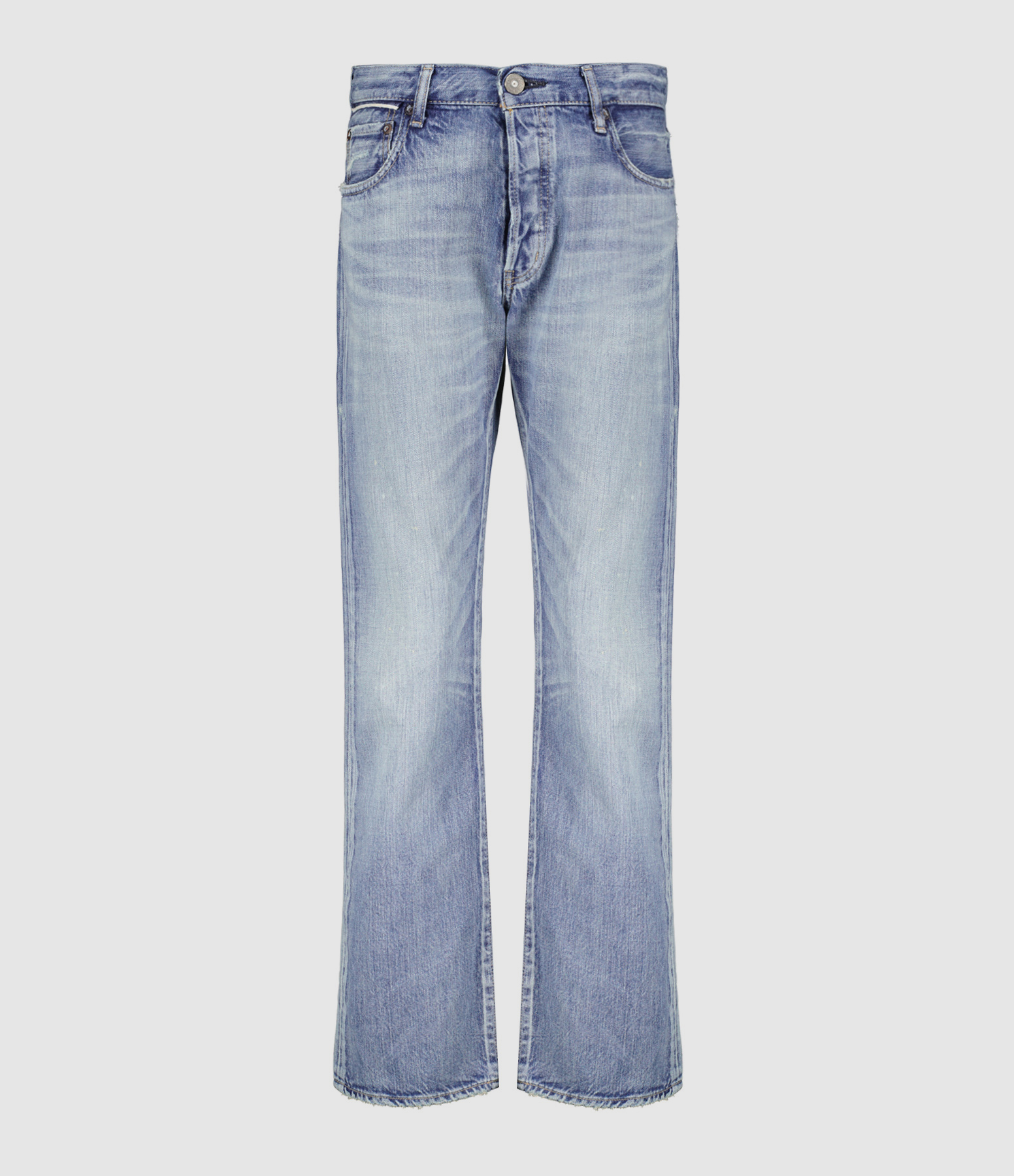 Jean Fanuel Light Oz Straight Denim Bleu