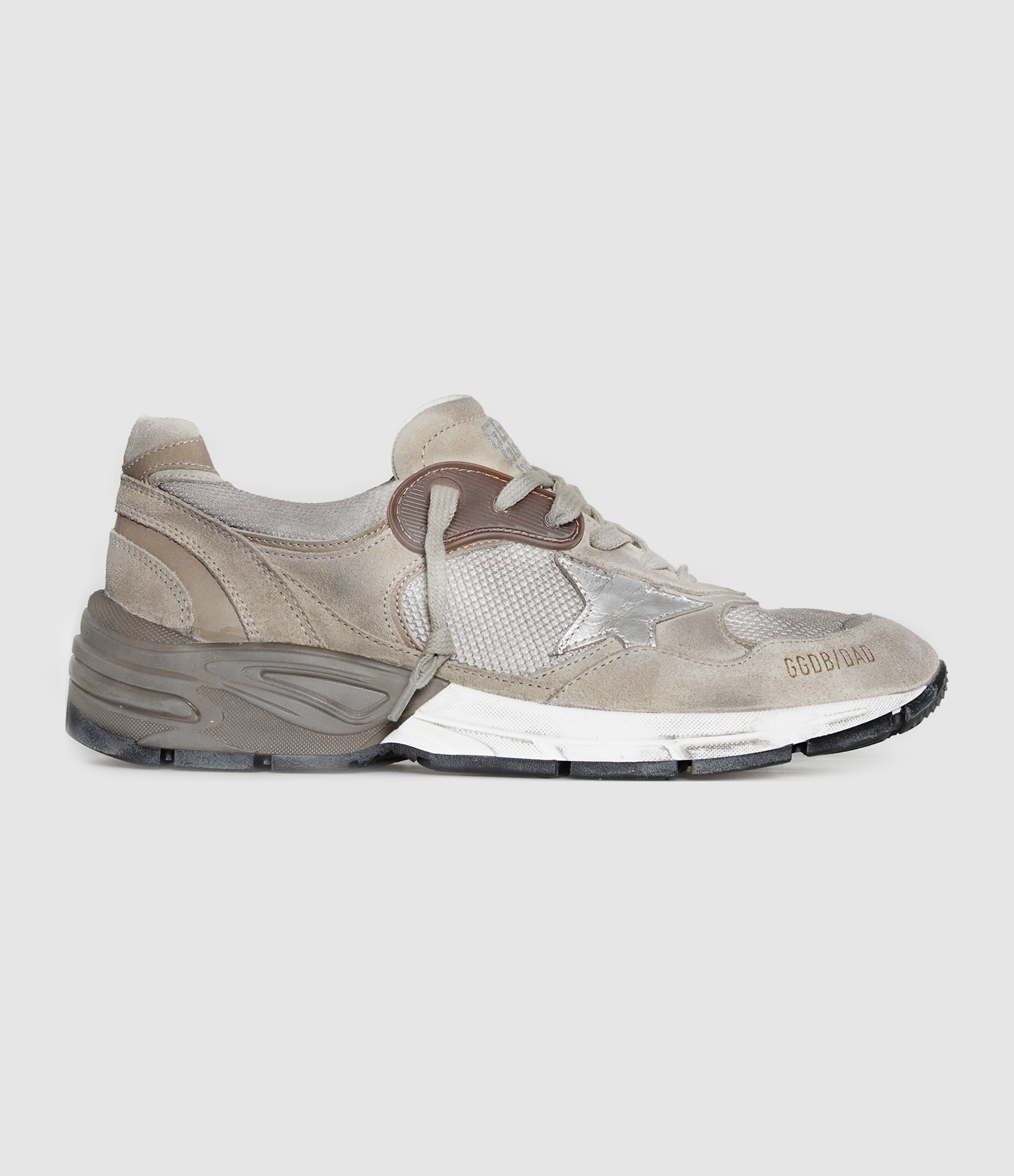 Baskets Homme Running Dad Beige/Silver