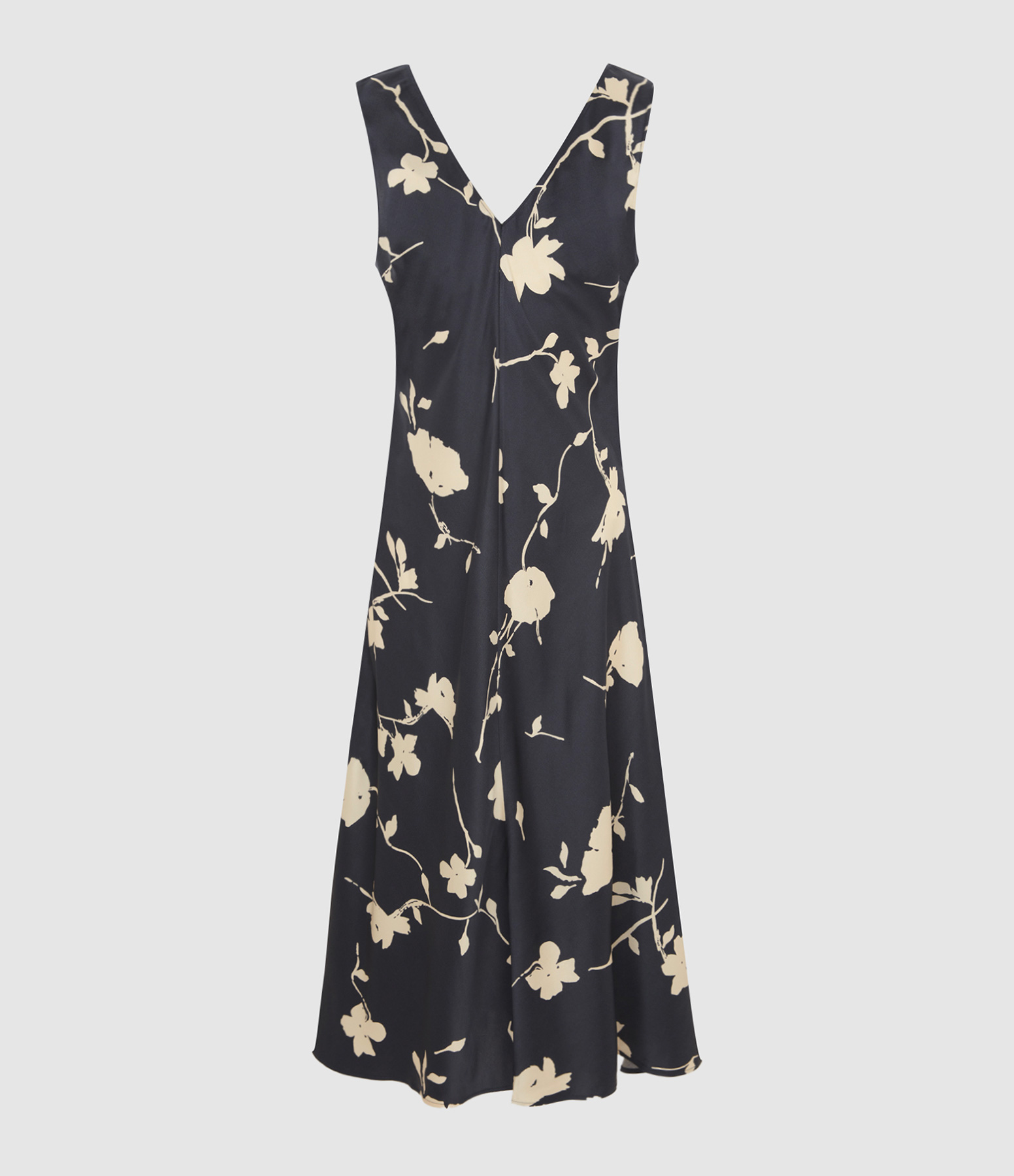 Robe Sans Manches Camellia Midnight Roses