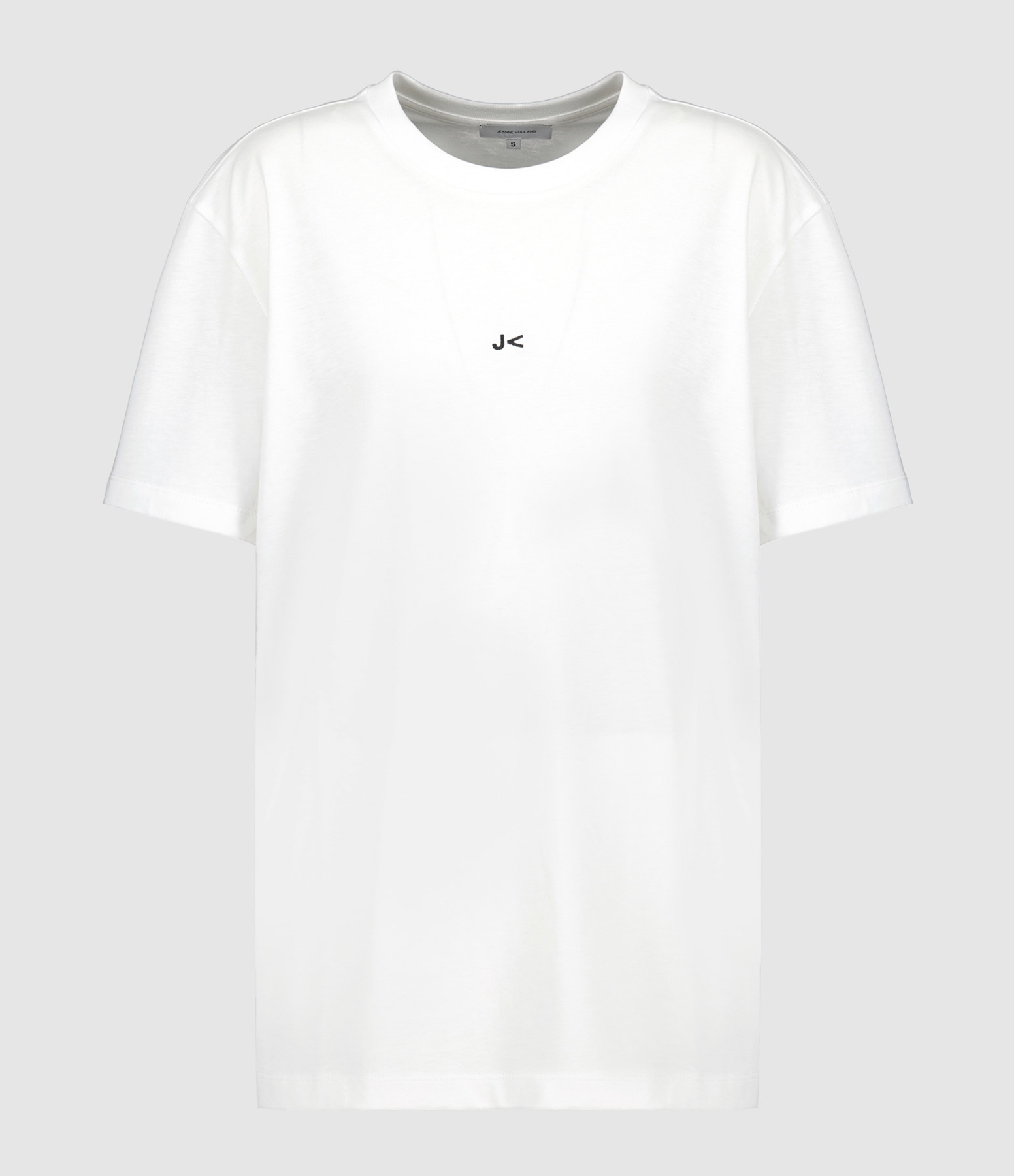 Tee-shirt Unisexe Phoebe Logo JV Coton Blanc