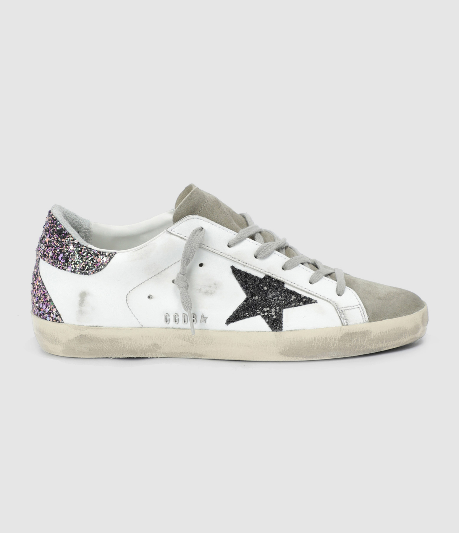 Superstar noir et blanche pailletée deals