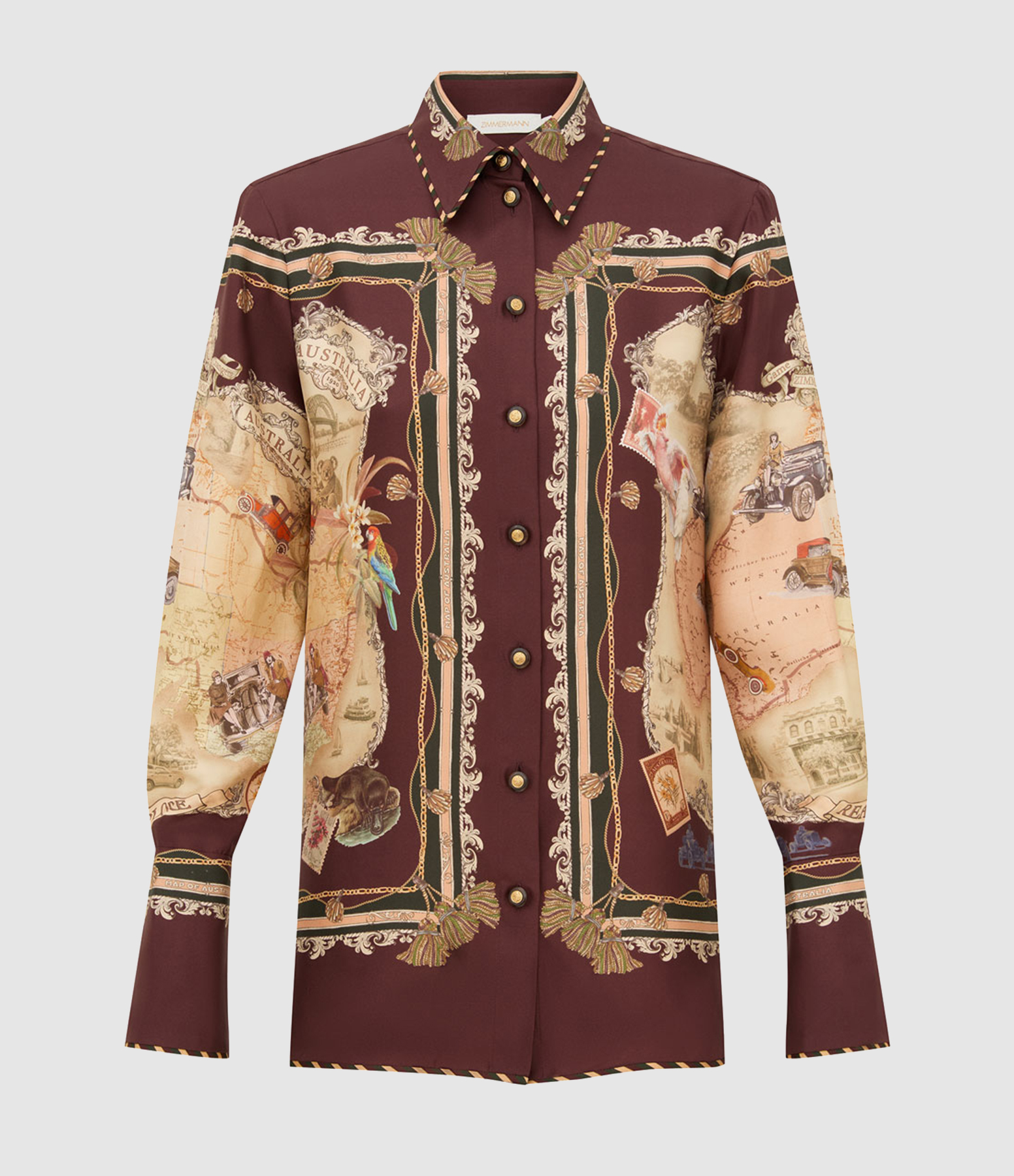 Chemise Plum Scarf