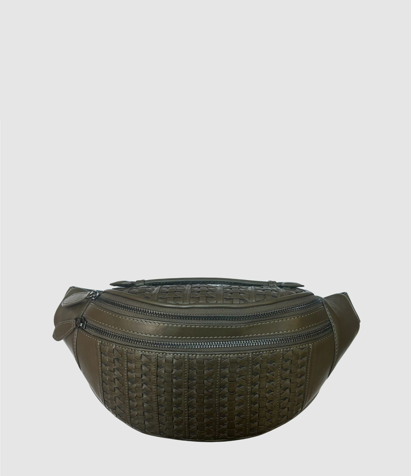 Sac Banane Mike Tresse Kaki, Collaboration Véronika Loubry