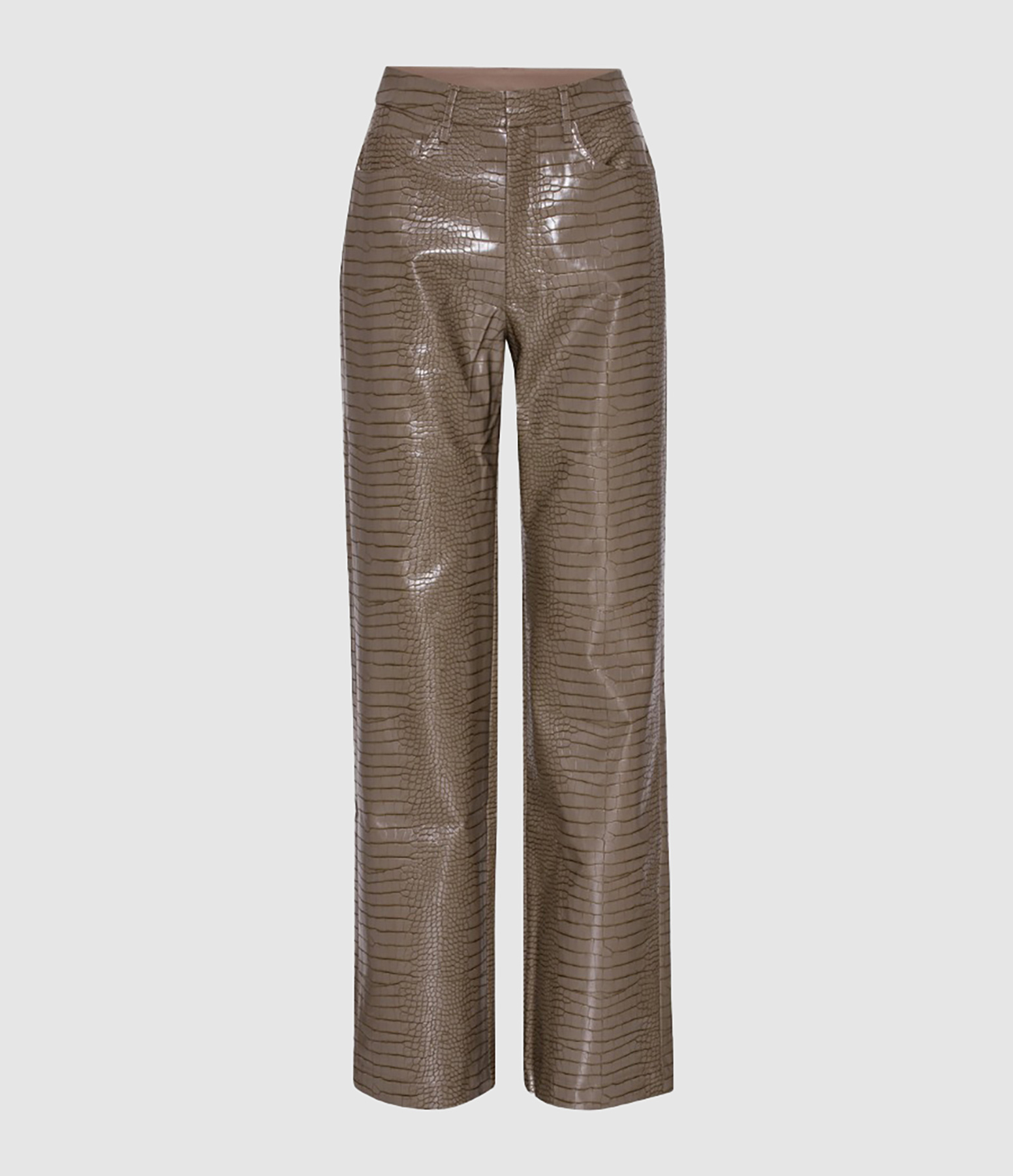 Pantalon Textured Straight Fossil