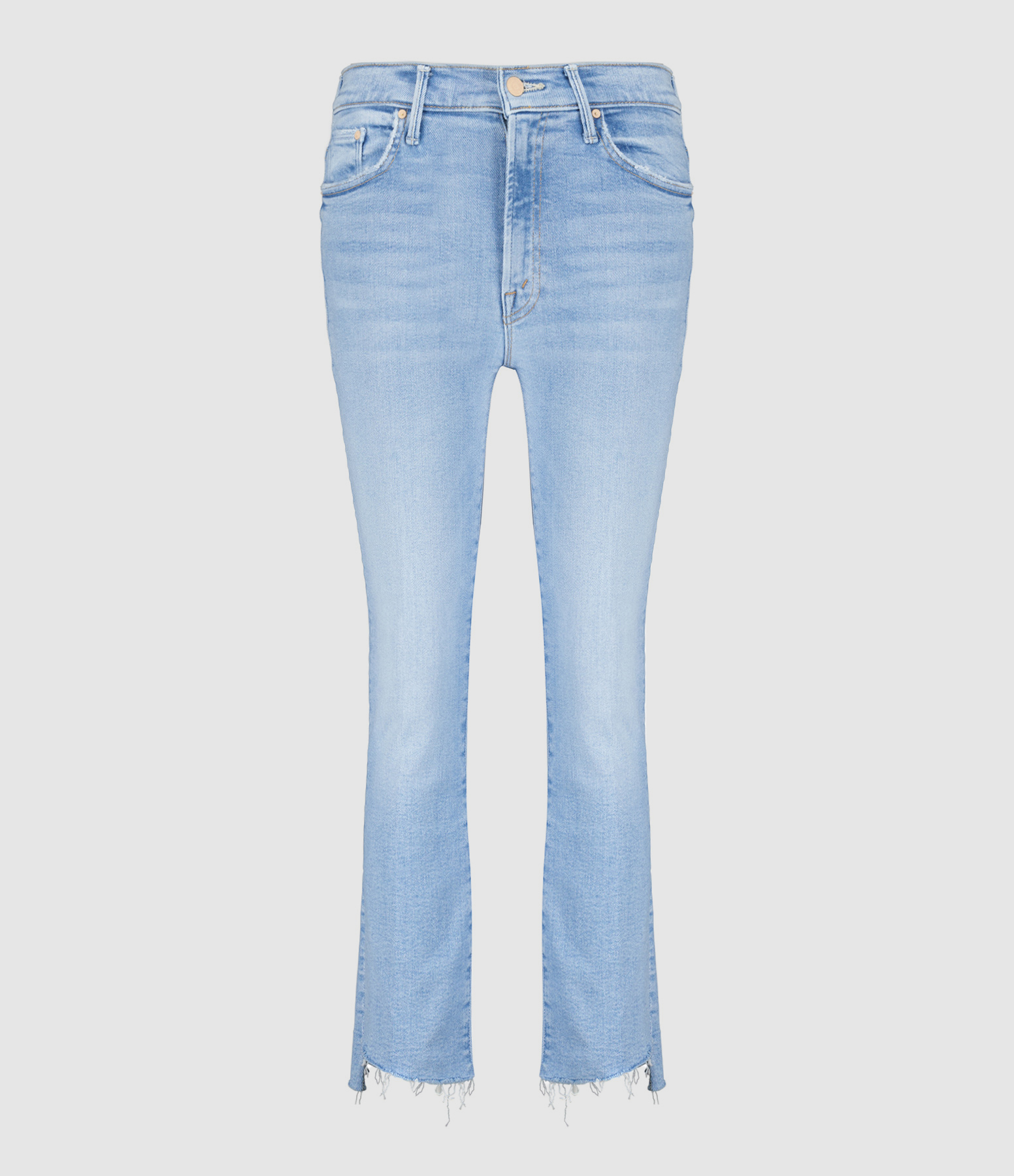 Jean The Insider Crop Step Fray Denim Bleu Limited