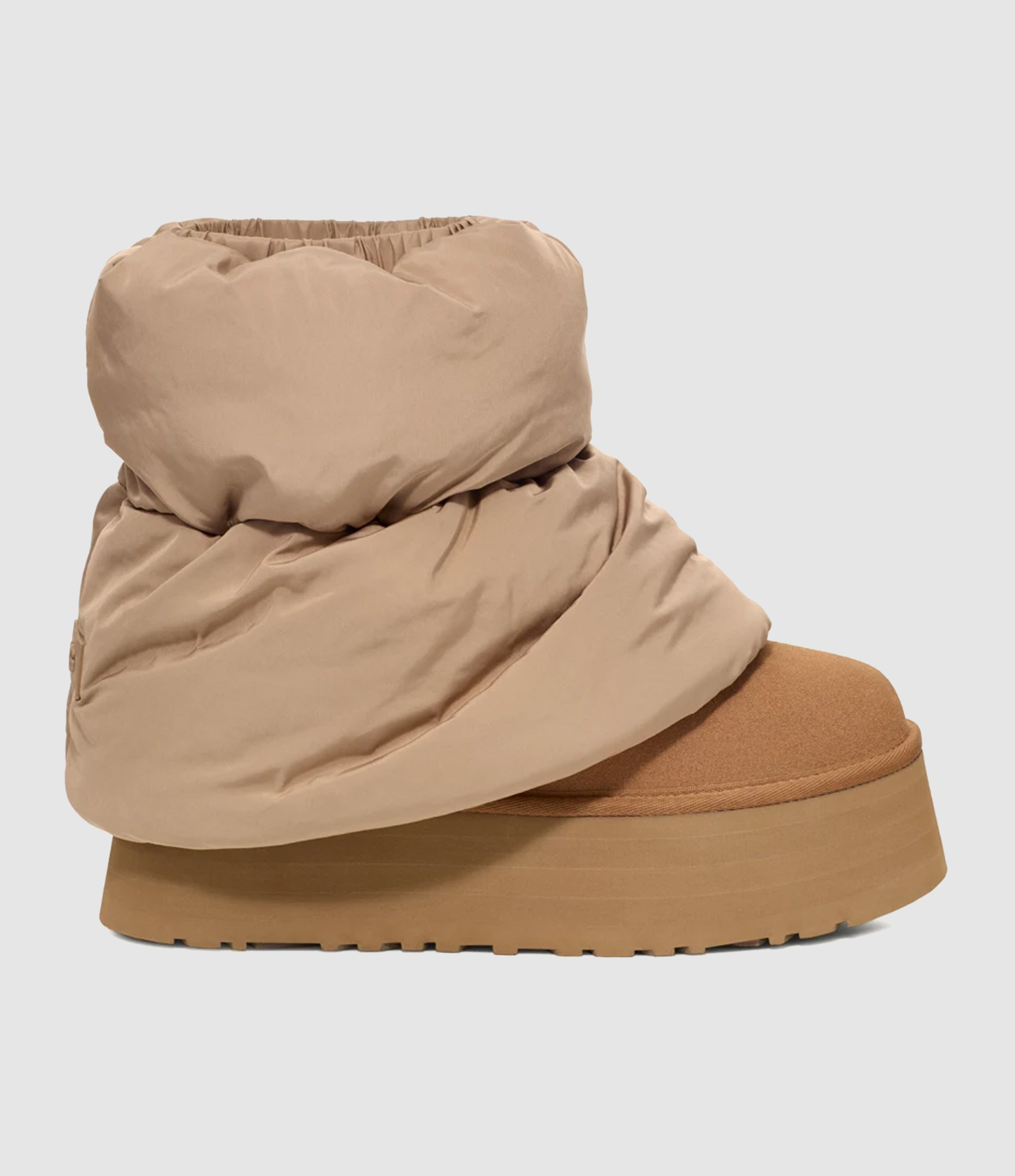 Bottines Classic Mini Dipper Puffer Chestnut