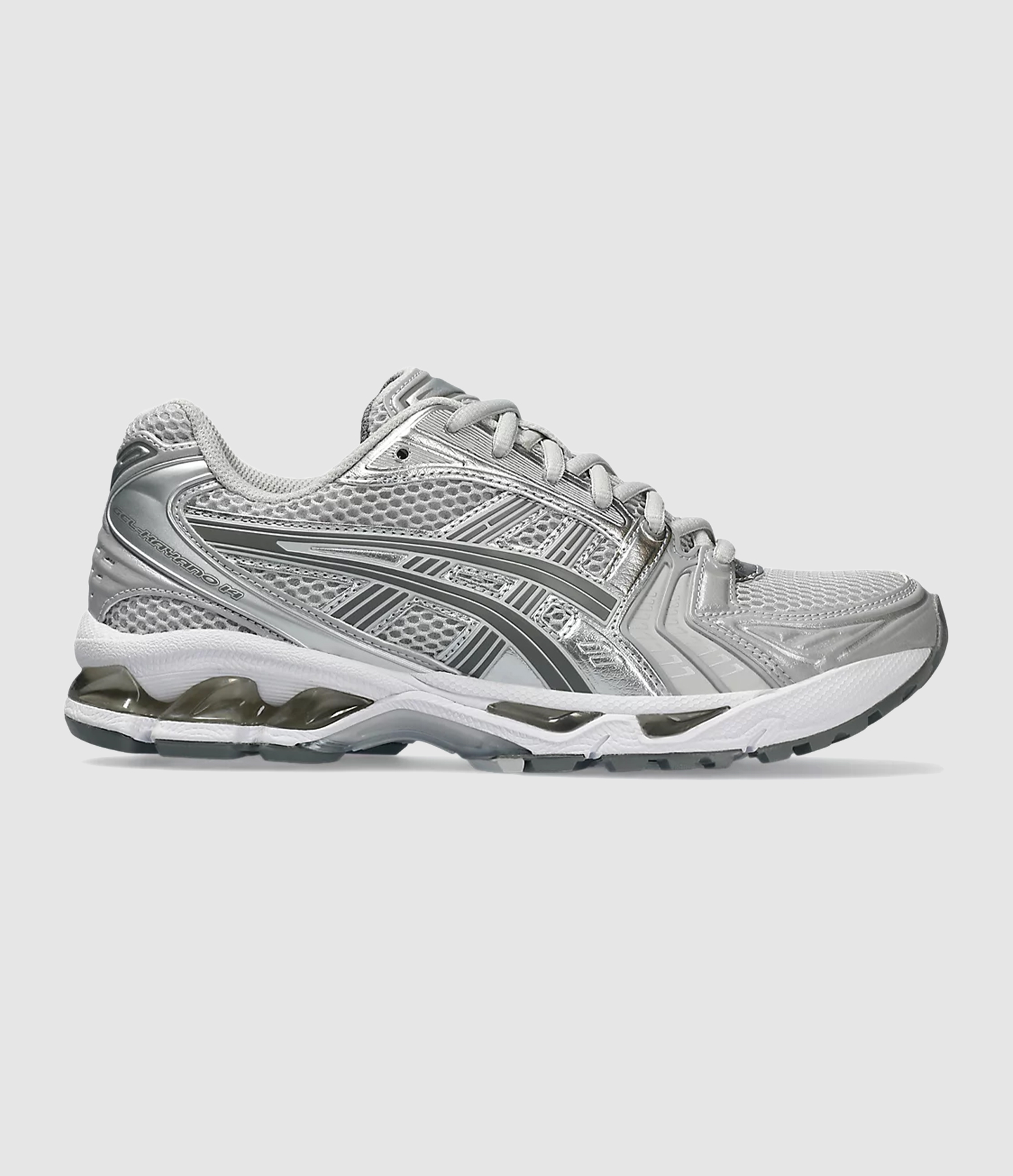 Asics kayano grey sale