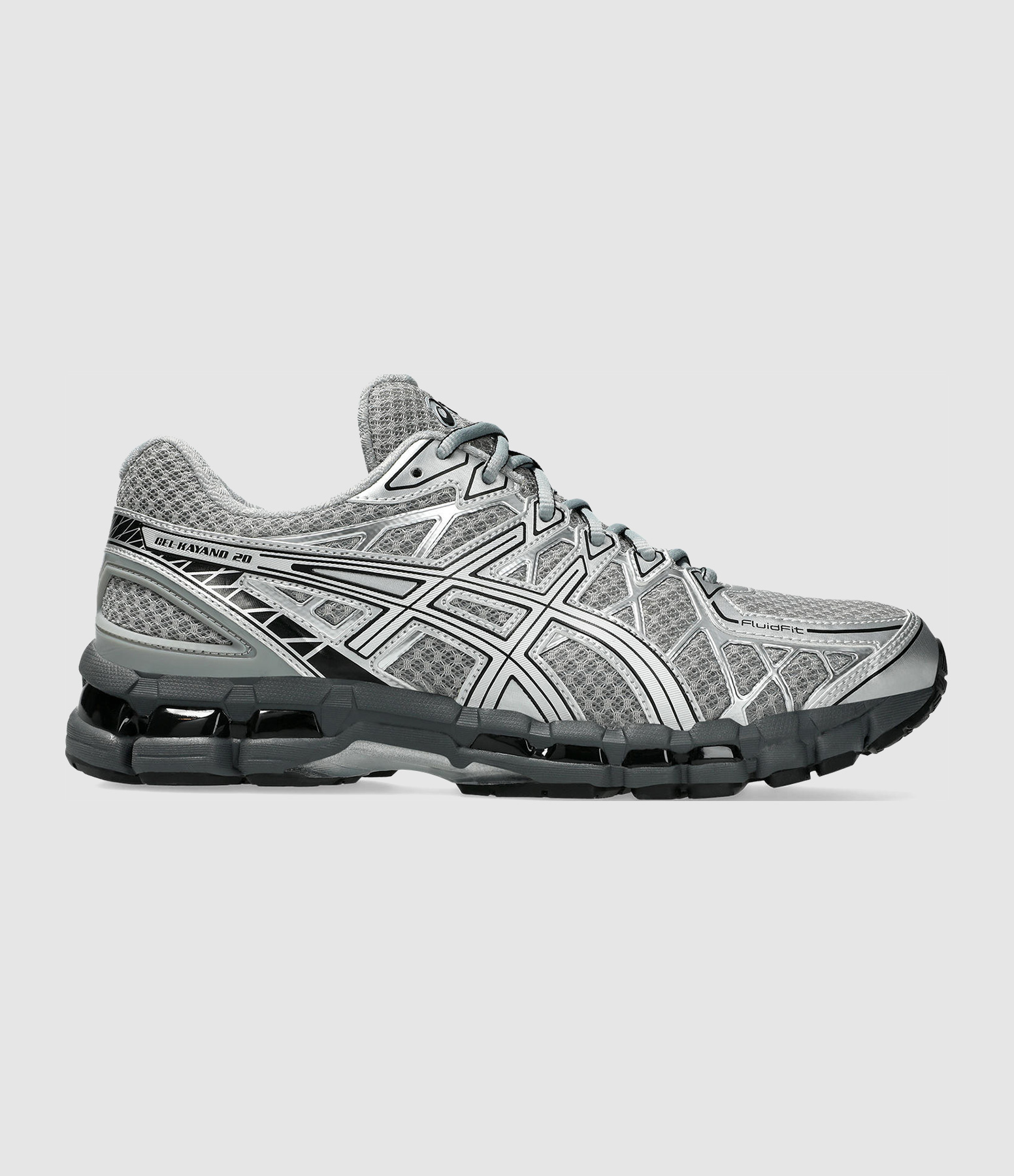 Baskets Gel-Kayano 20 Gravel Pure Silver