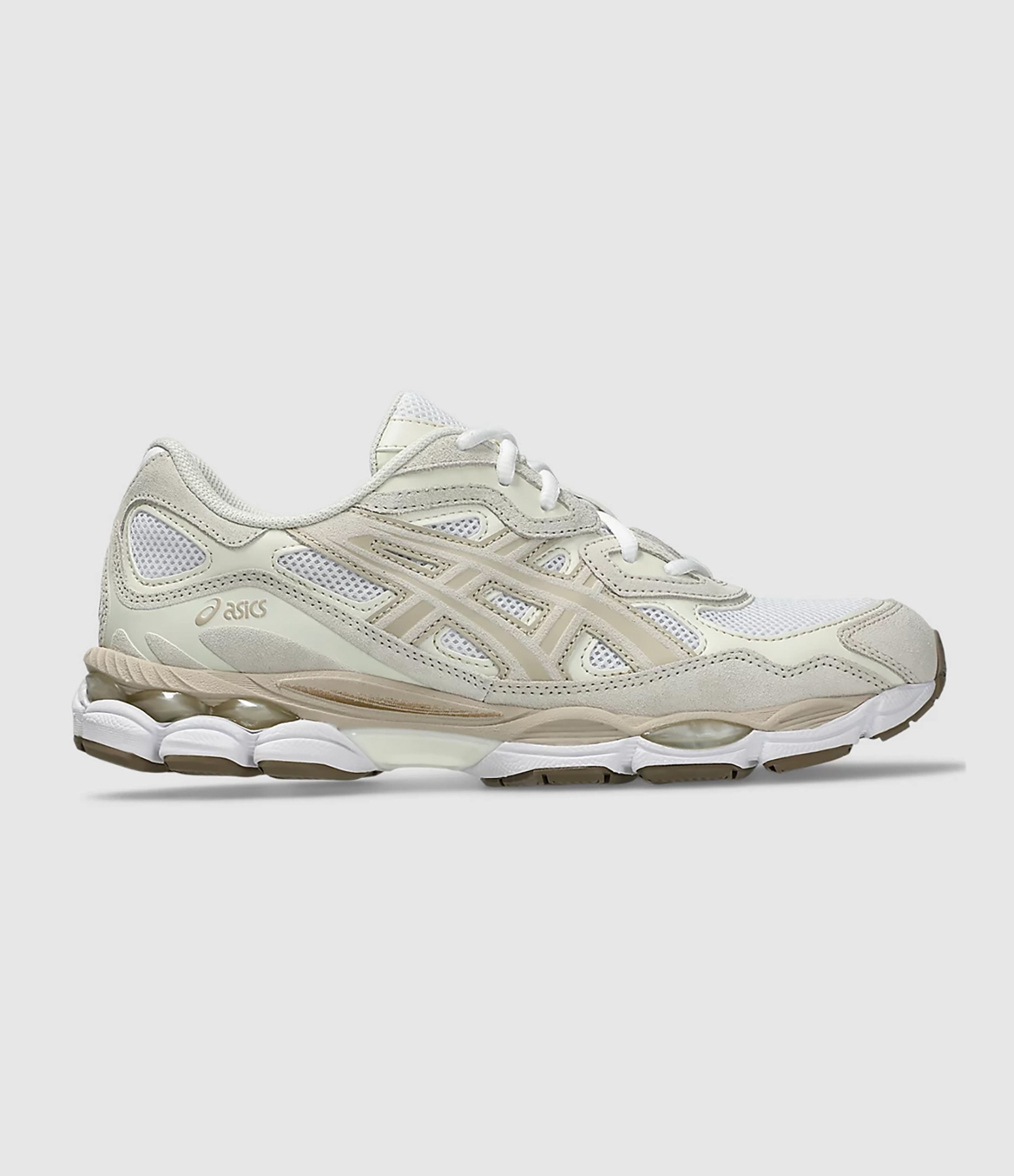 Baskets Gel-Nyc White Feather Grey