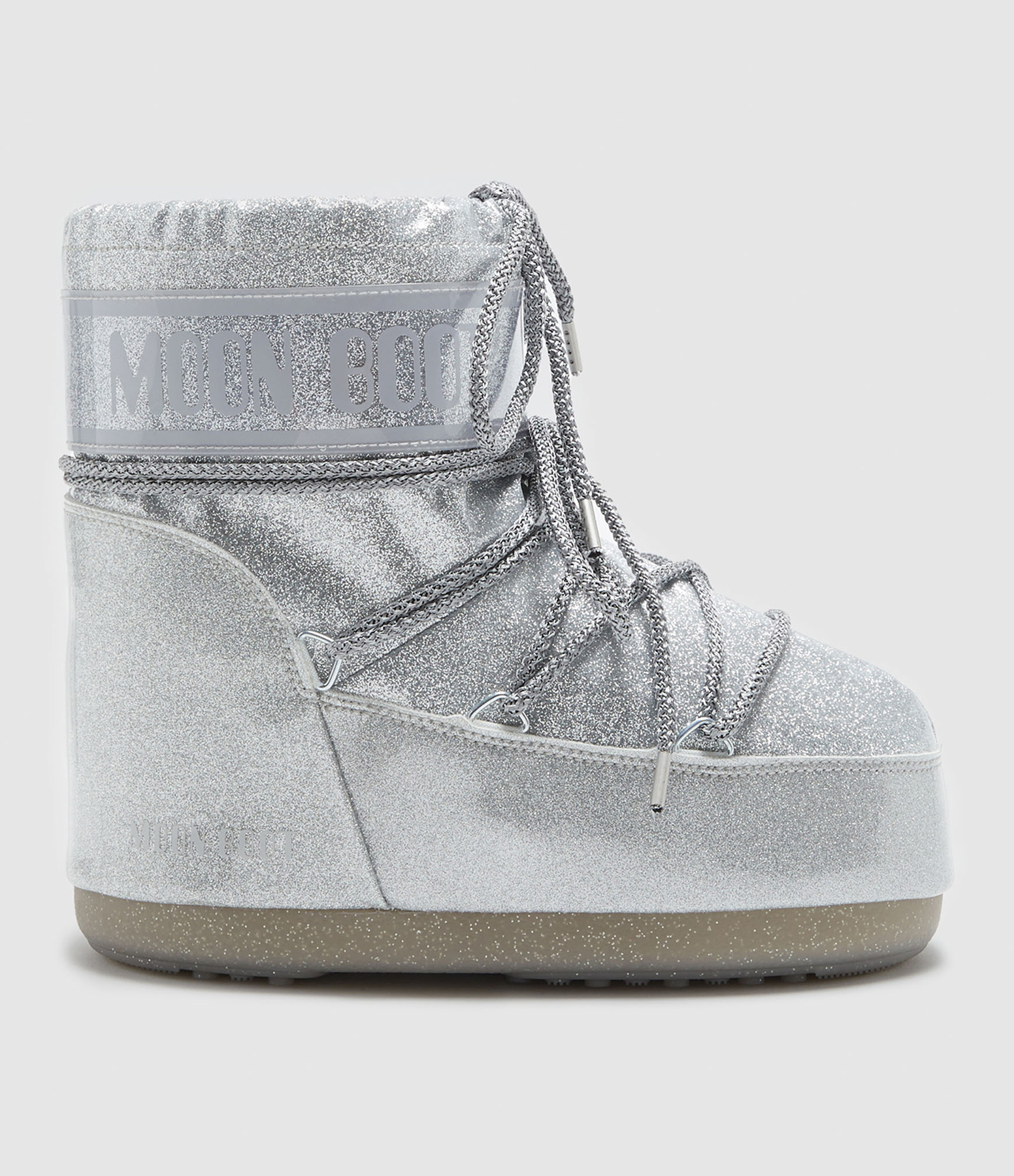MOON BOOT - Moon Boot Icon Low Glitter Argenté