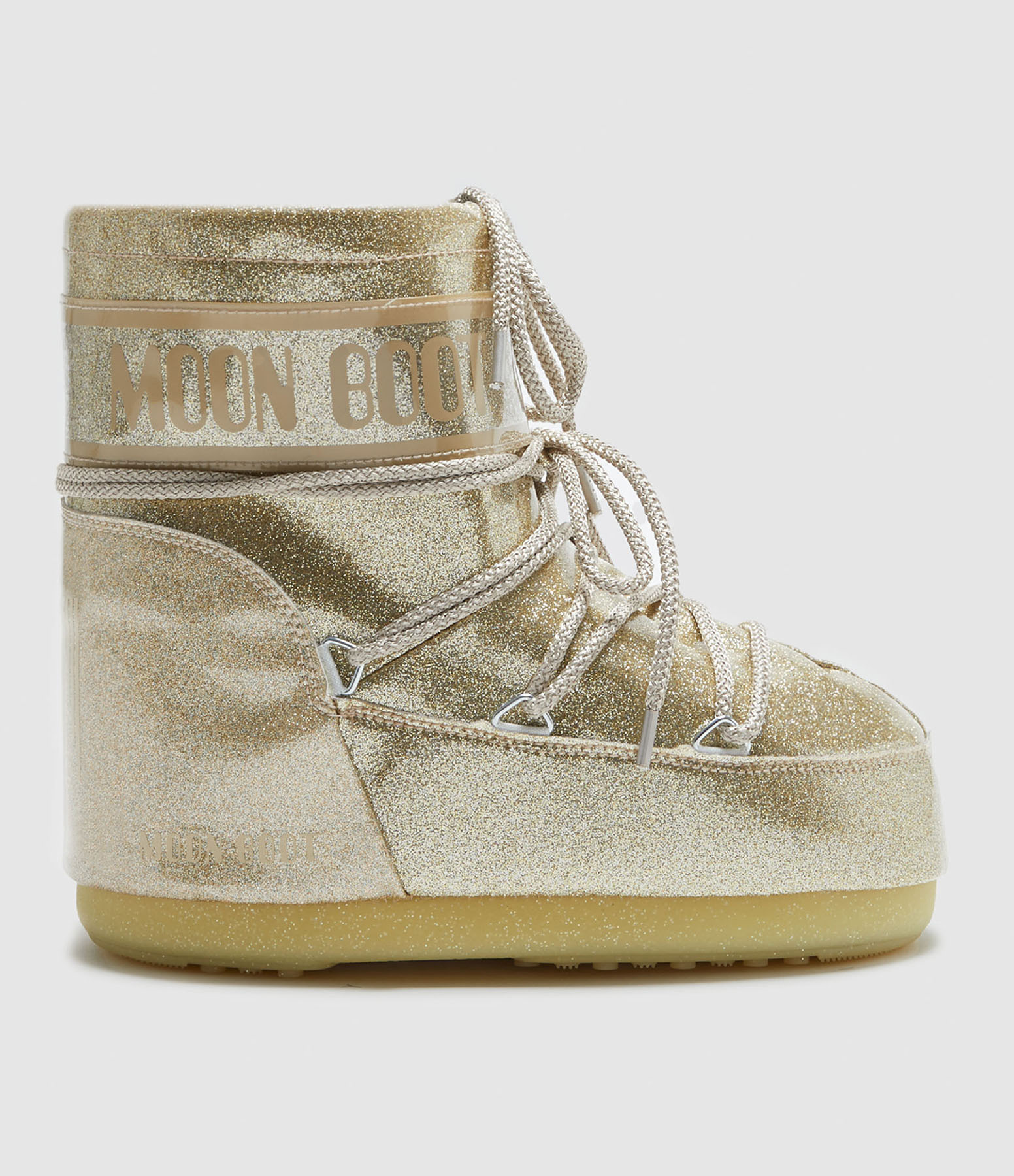 MOON BOOT - Moon Boot Icon Low Glitter Doré