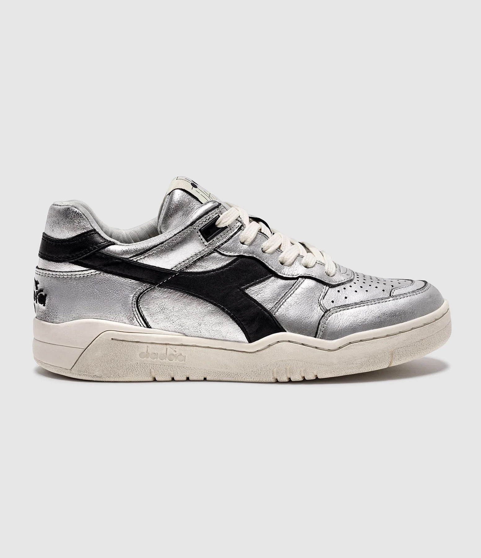 DIADORA - Baskets B560 Silver Used