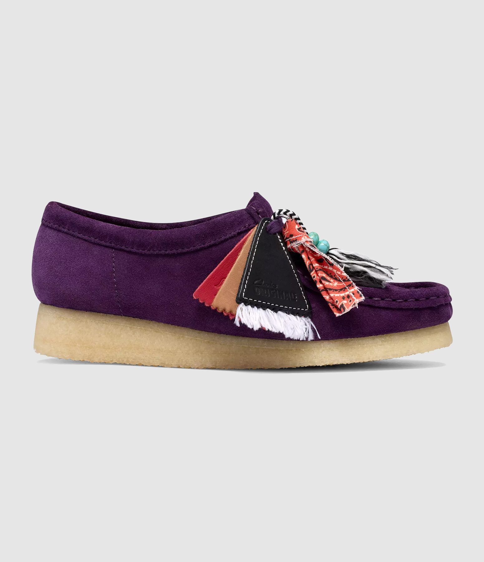 Mocassins Wallabee Damson Suede