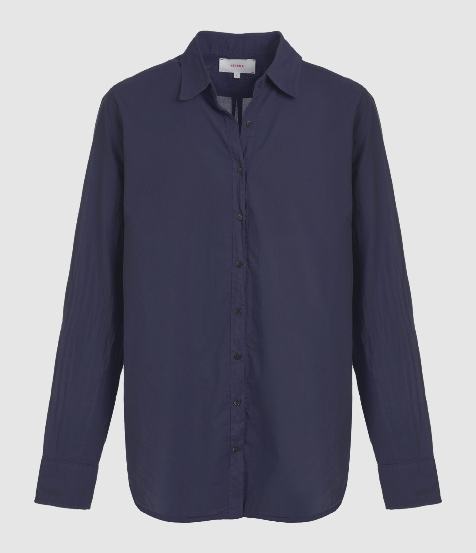 Chemise Beau Coton Bleu Navy
