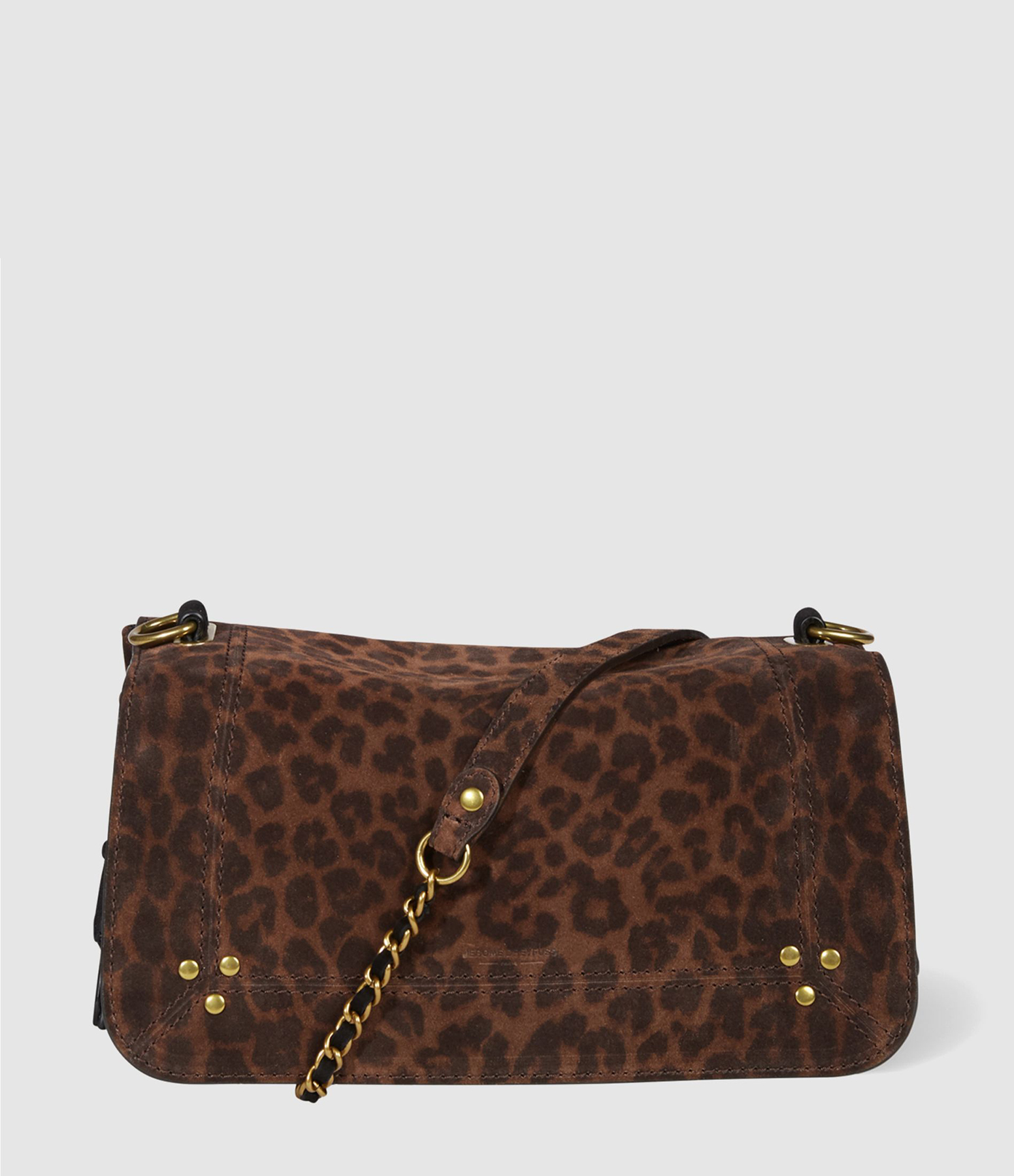 Sac Bobi Cuir Imprimé Léopard Naturel