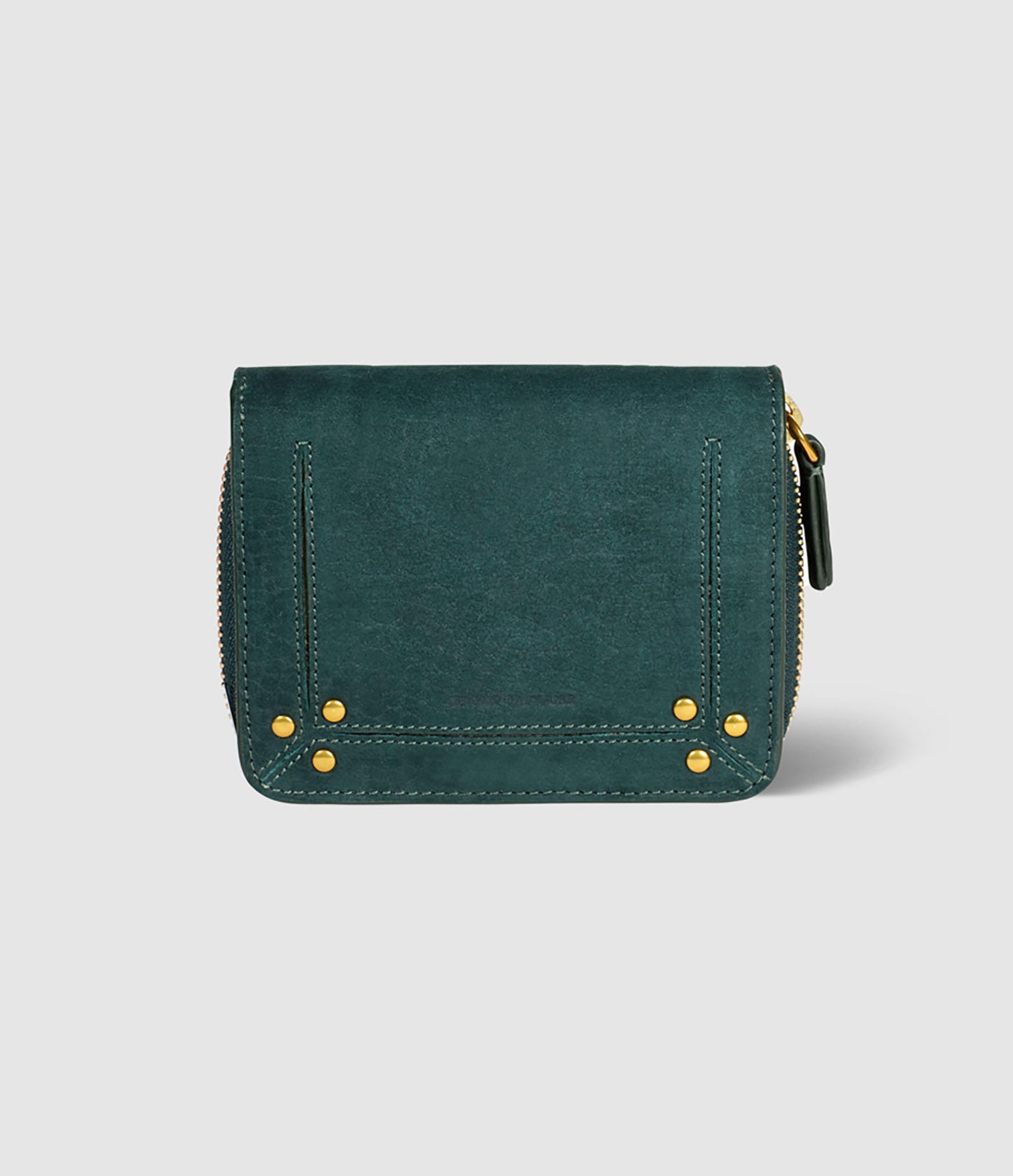 Porte-Monnaie André Cuir Imprimé Croco Canard