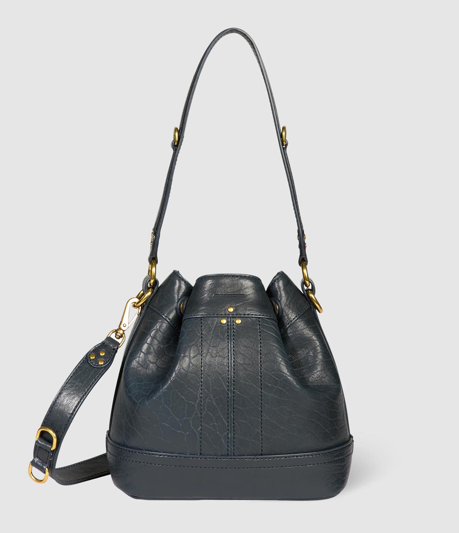 Sac Ben S Cuir Bubble Petrol