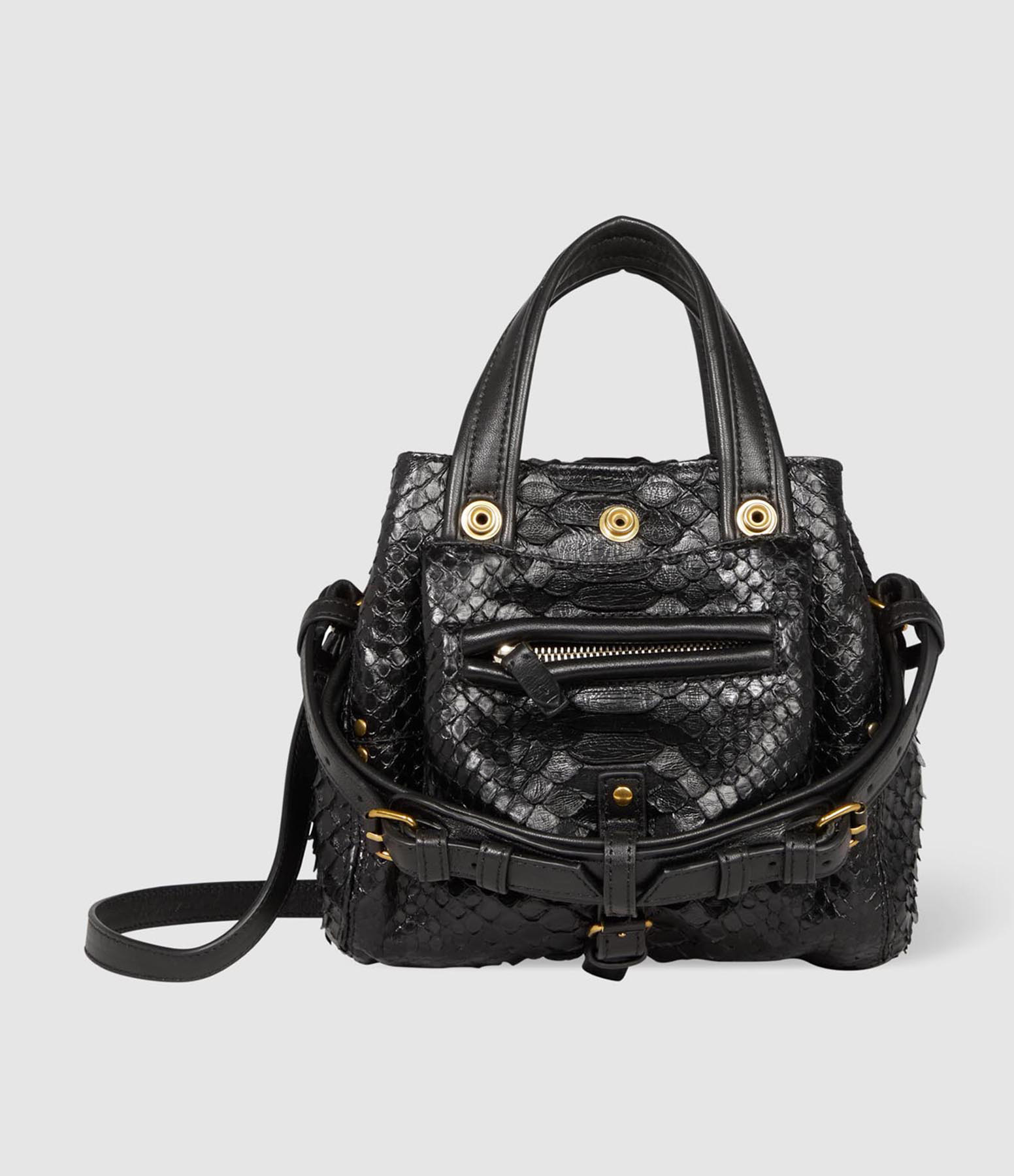 Sac Billy Nano Python Noir