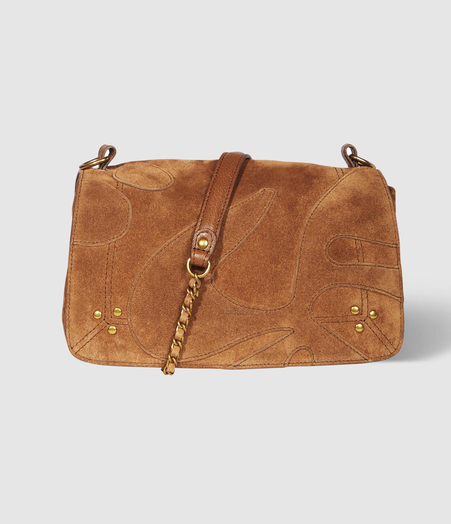 Sac Bobi Cuir Suédé Tabac, Capsule Japan