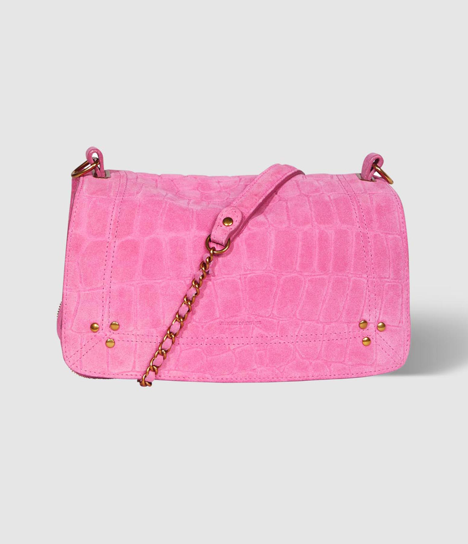 Sac Bobi Cuir Imprimé Croco Malabar