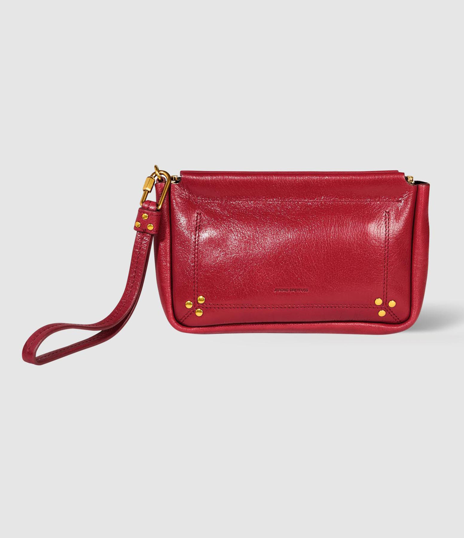 Pochette Clap M Cuir Ruby
