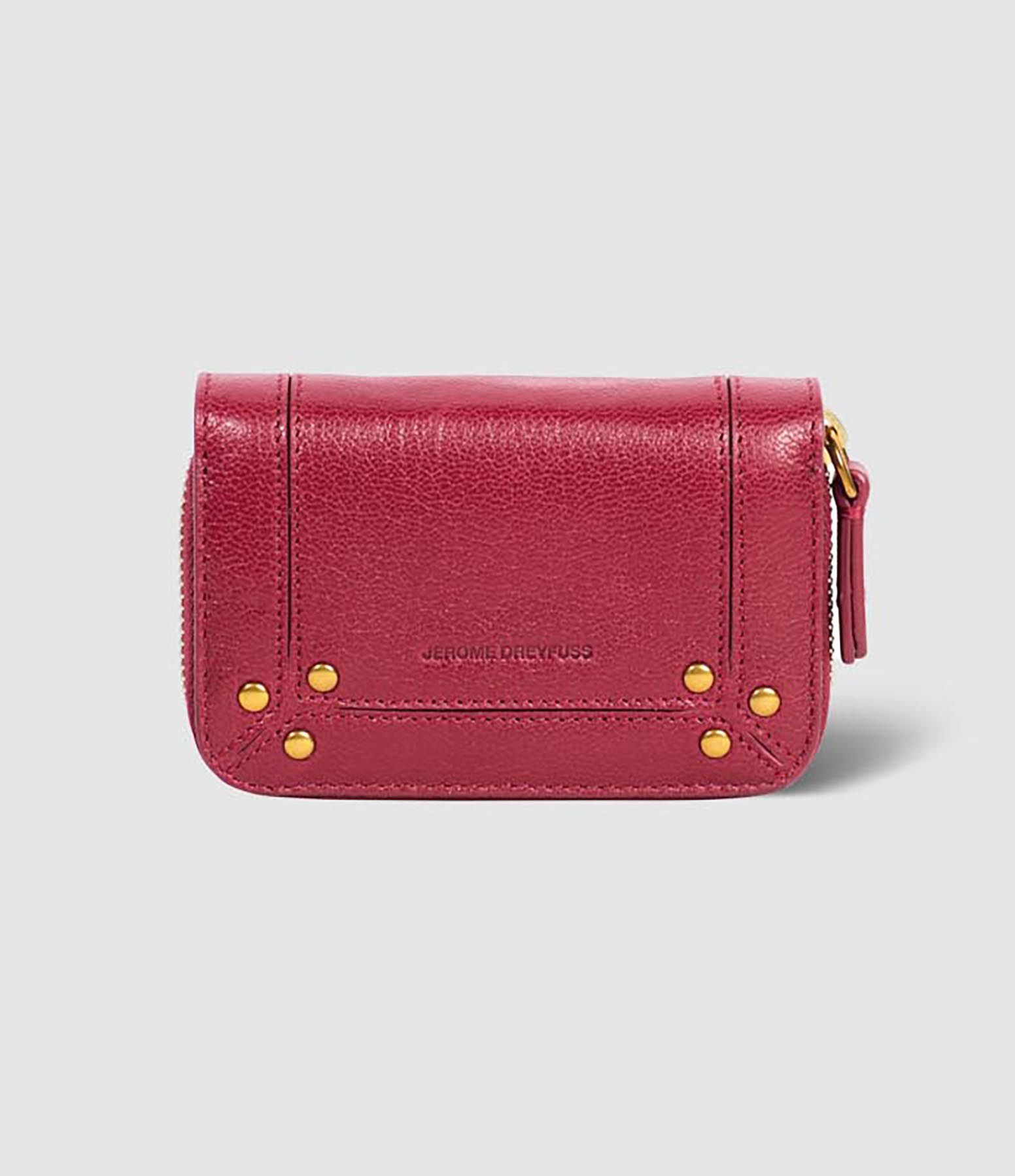 Porte-Monnaie Henri Cuir Ruby