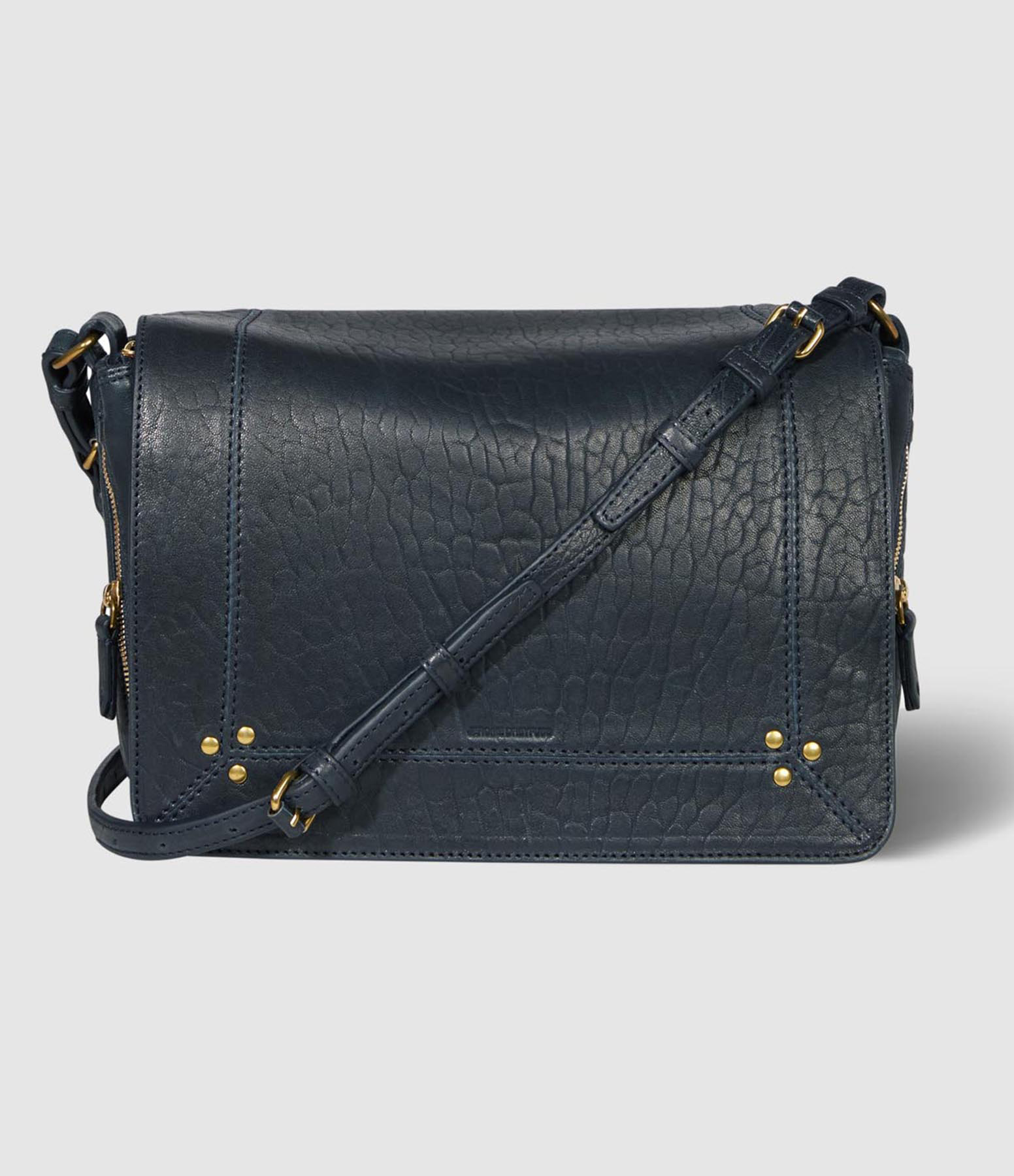 Sac Igor Cuir Bubble Petrol