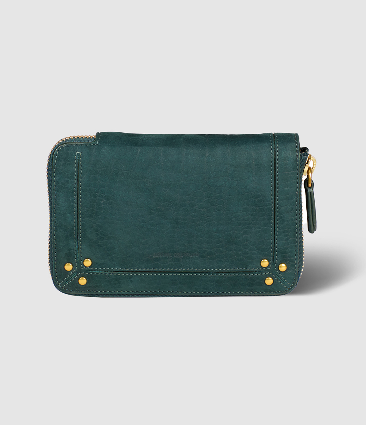 Portefeuille Julien Cuir Imprimé Croco Canard