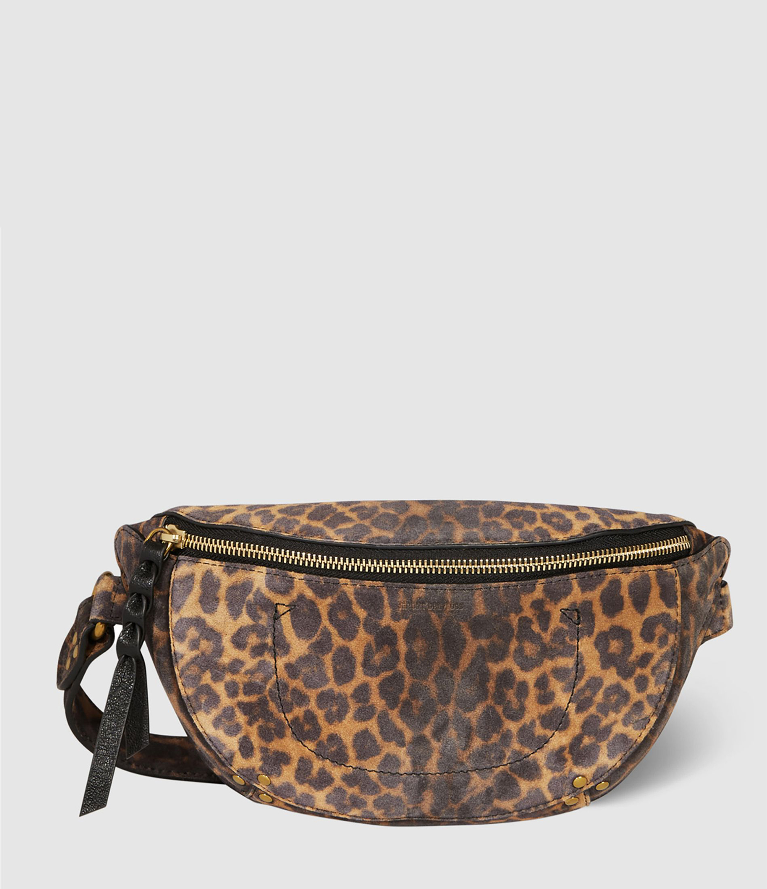 Sac Banane Lino Cuir Léo Chamois