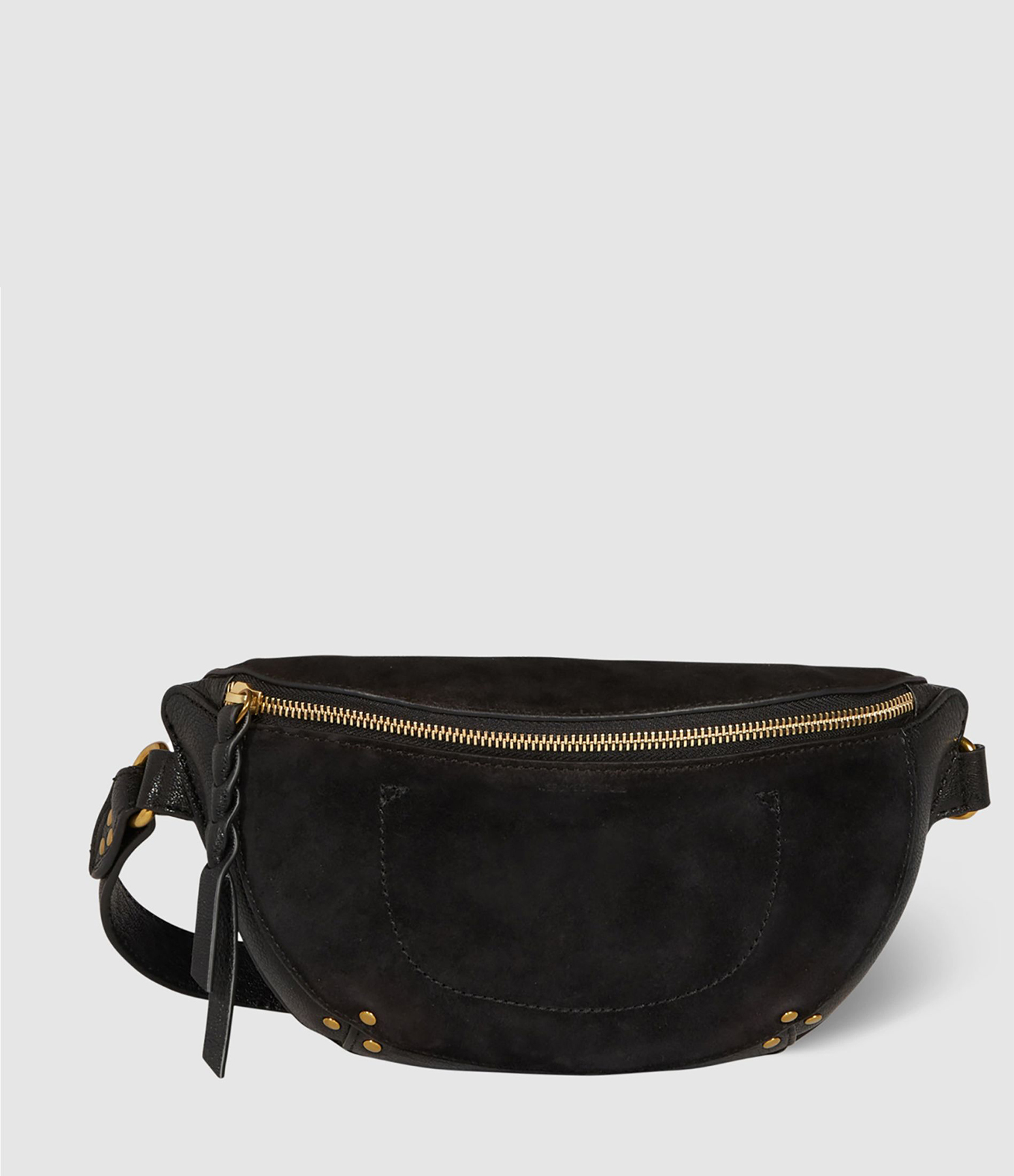 Sac Banane Lino Cuir Noir