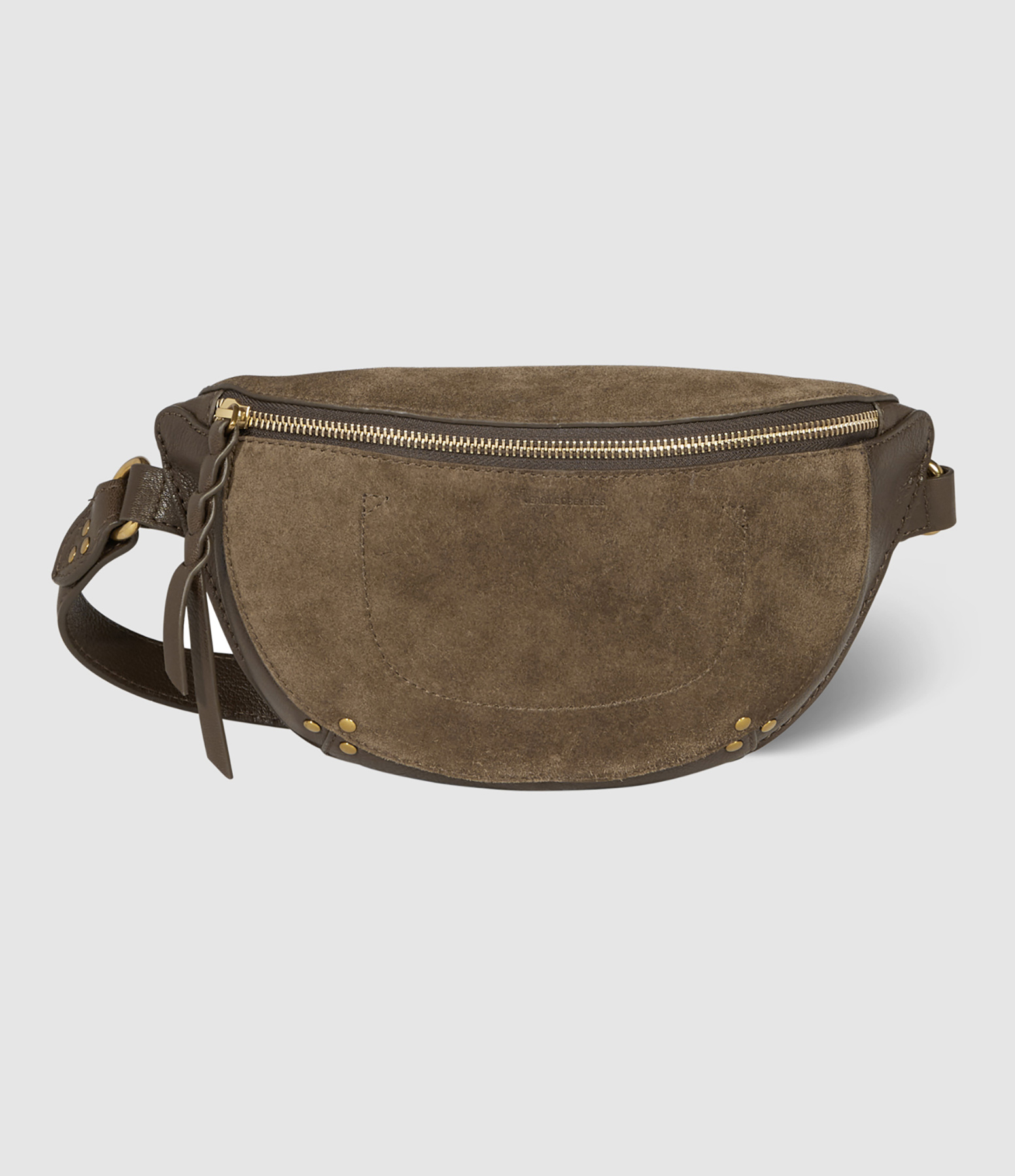 Sac Banane Lino Cuir Savane