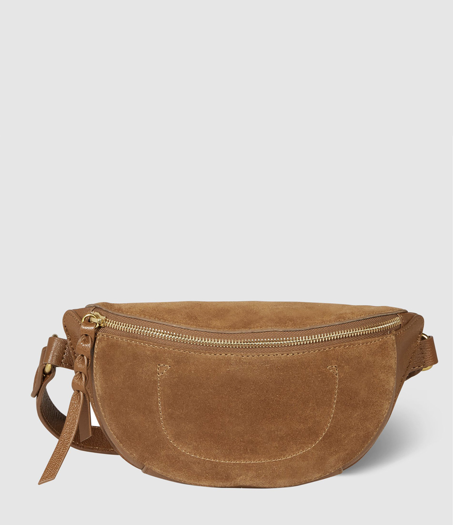 Sac Banane Lino Cuir Tabac