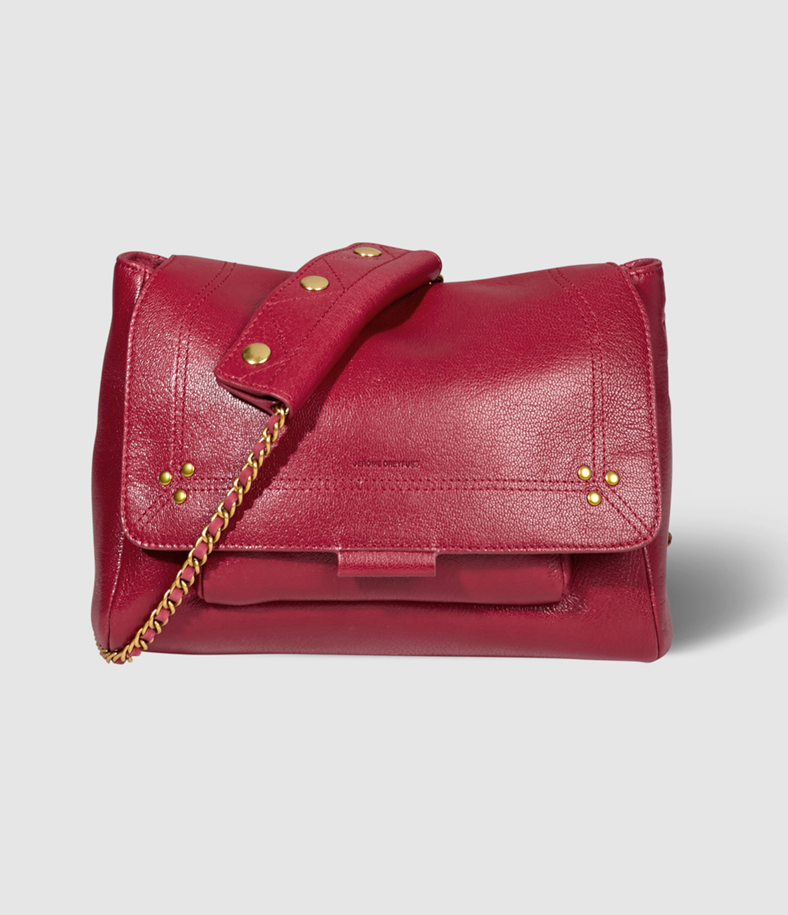 Sac Lulu M Cuir Ruby
