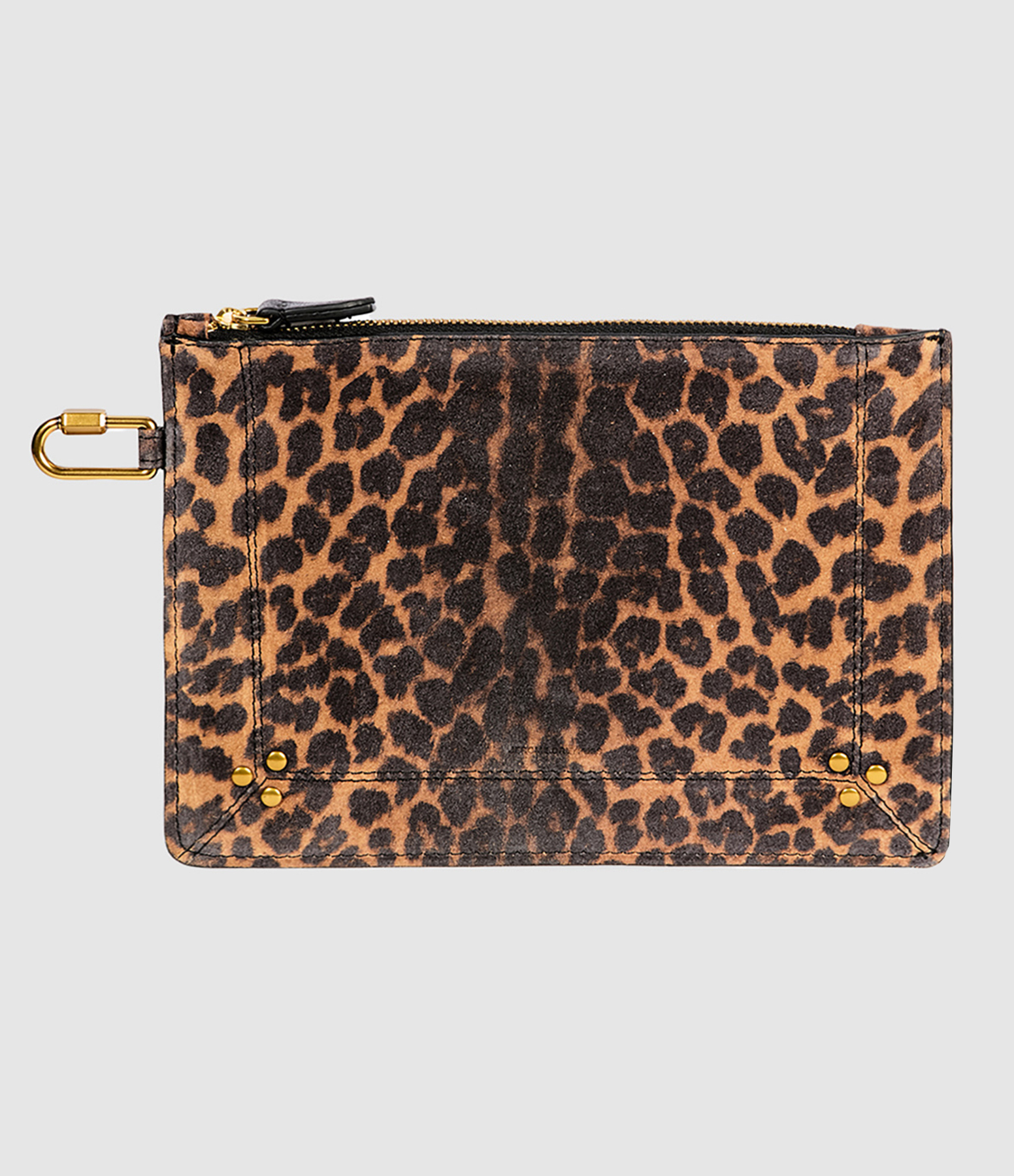Pochette Popoche M Cuir Léo Chamois