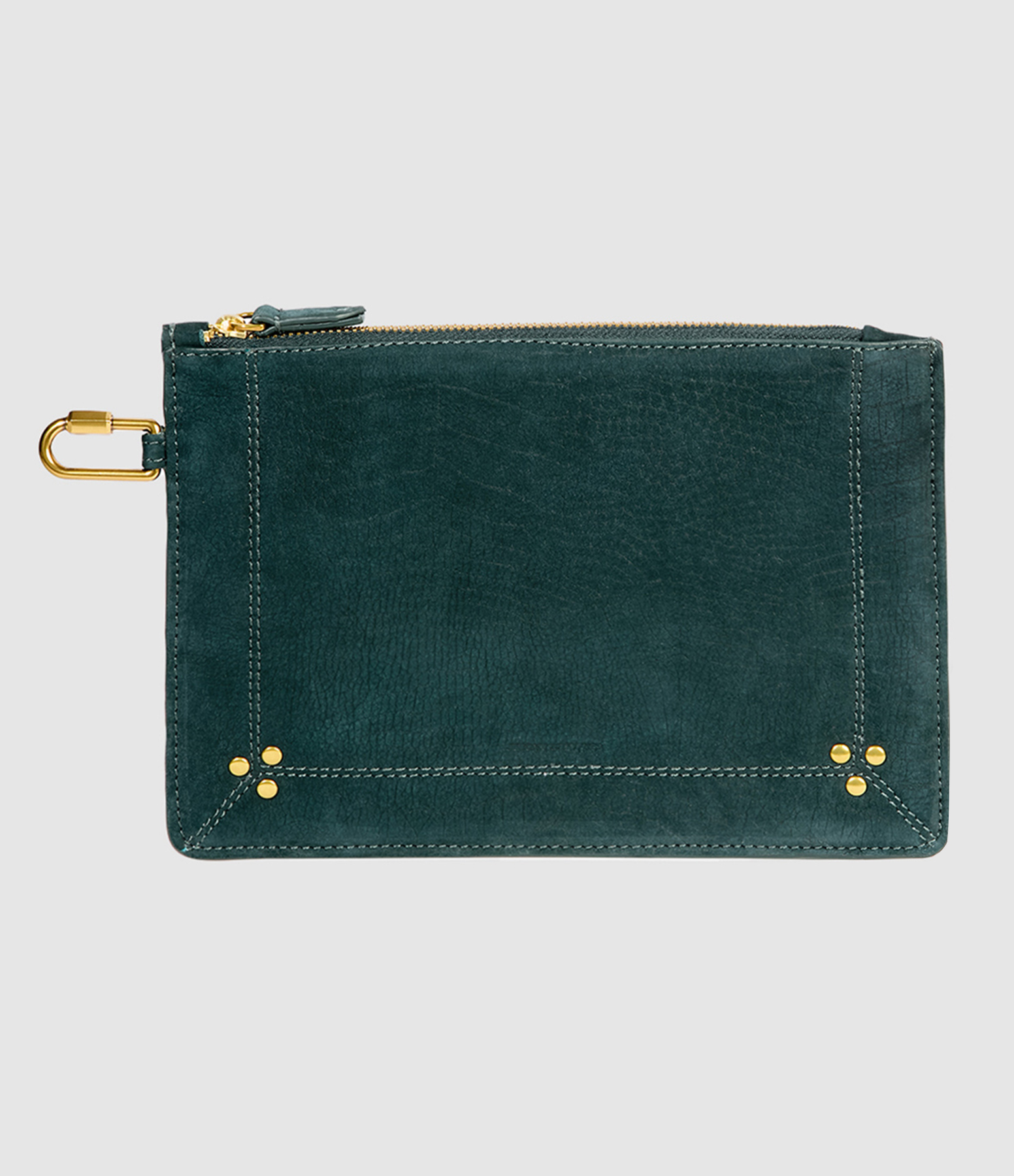 Pochette Popoche M Cuir Imprimé Croco Canard