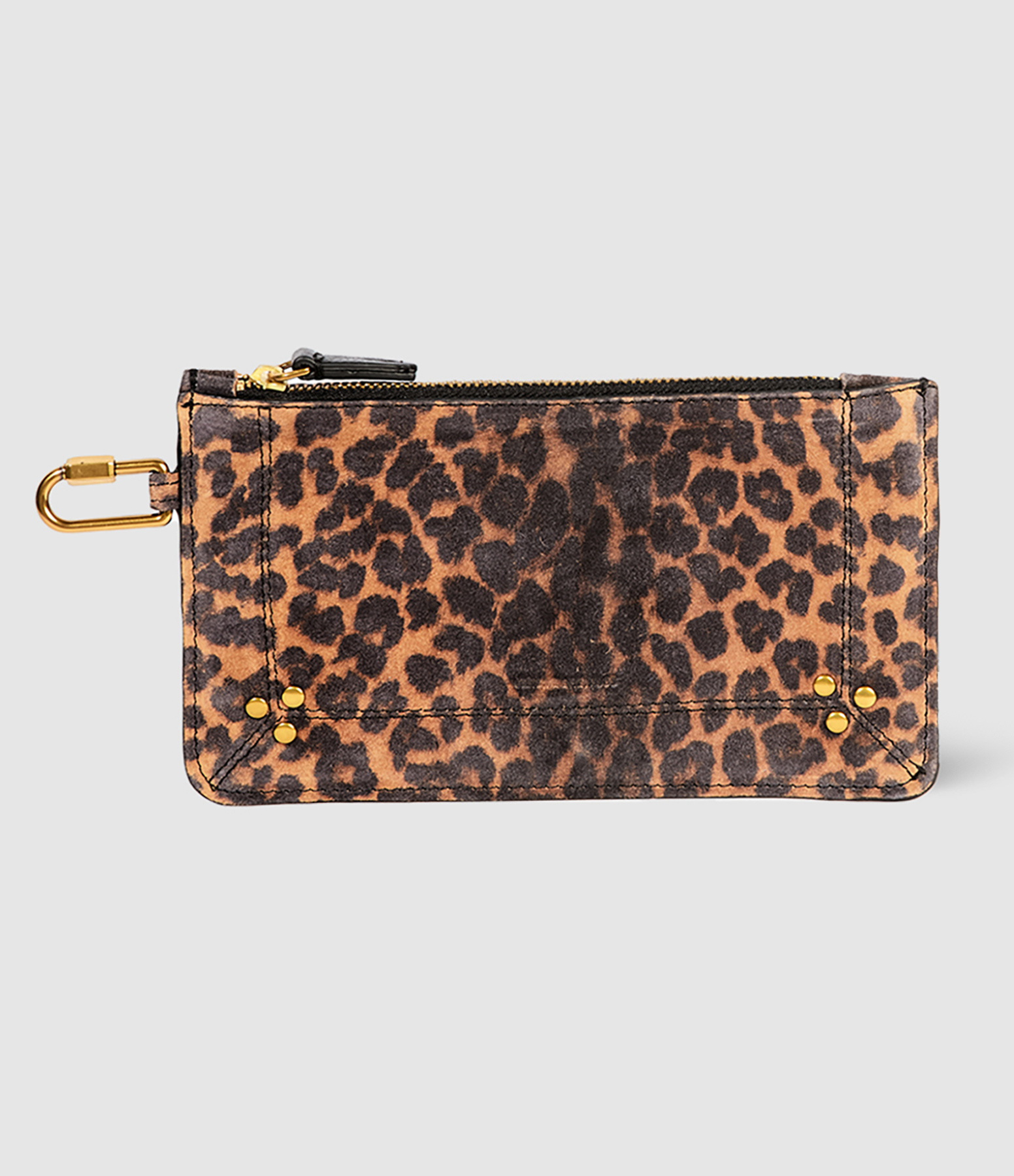 Pochette Popoche S Cuir Léo Chamois