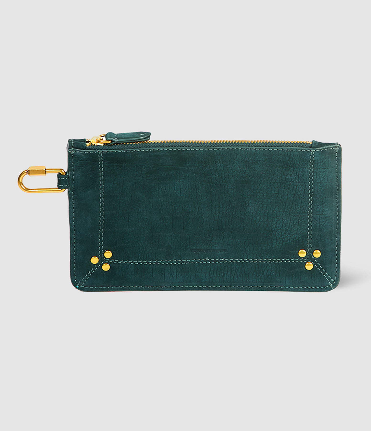 Pochette Popoche S Cuir Imprimé Croco Canard