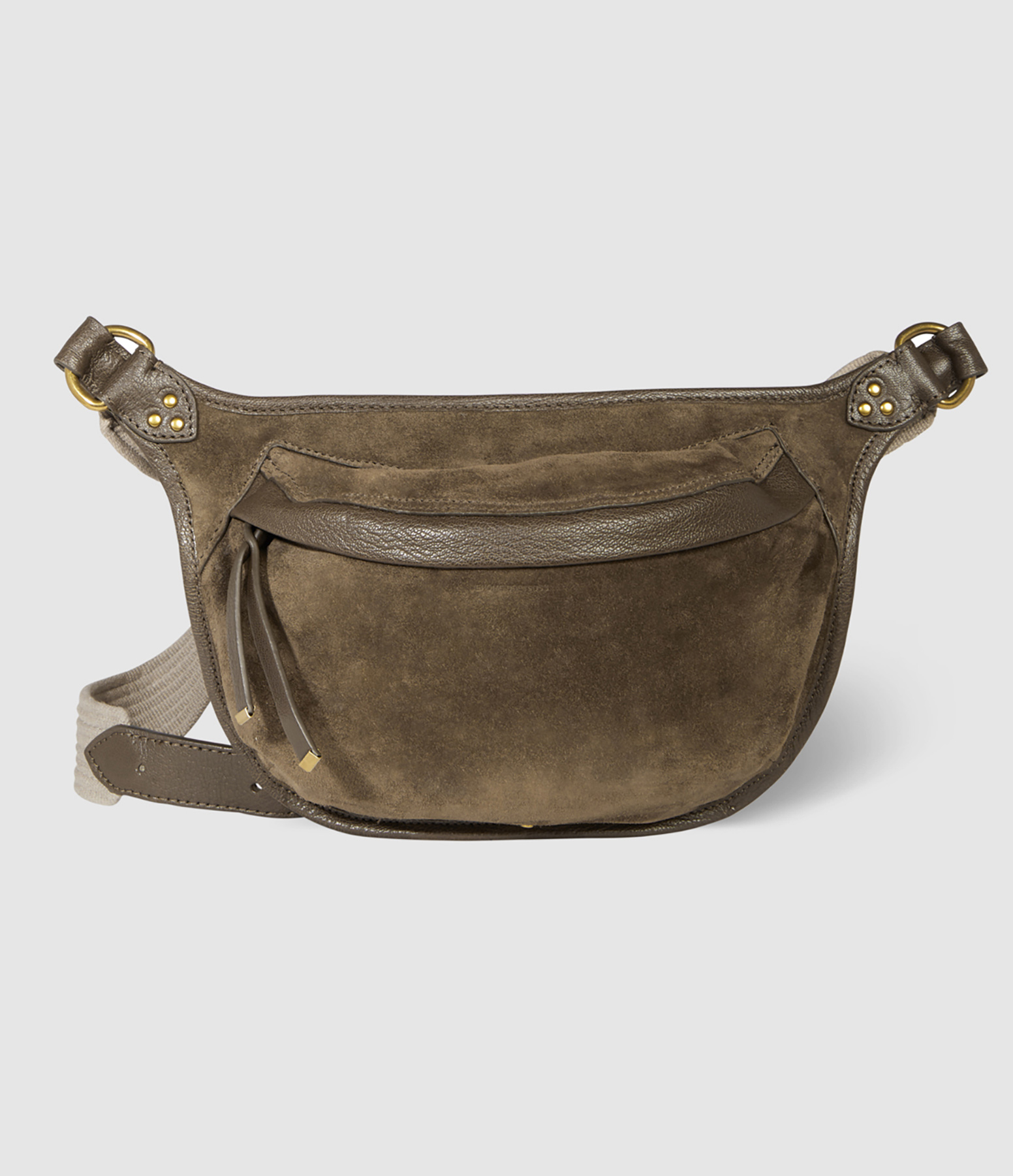 Sac Stan Banane Cuir Savane